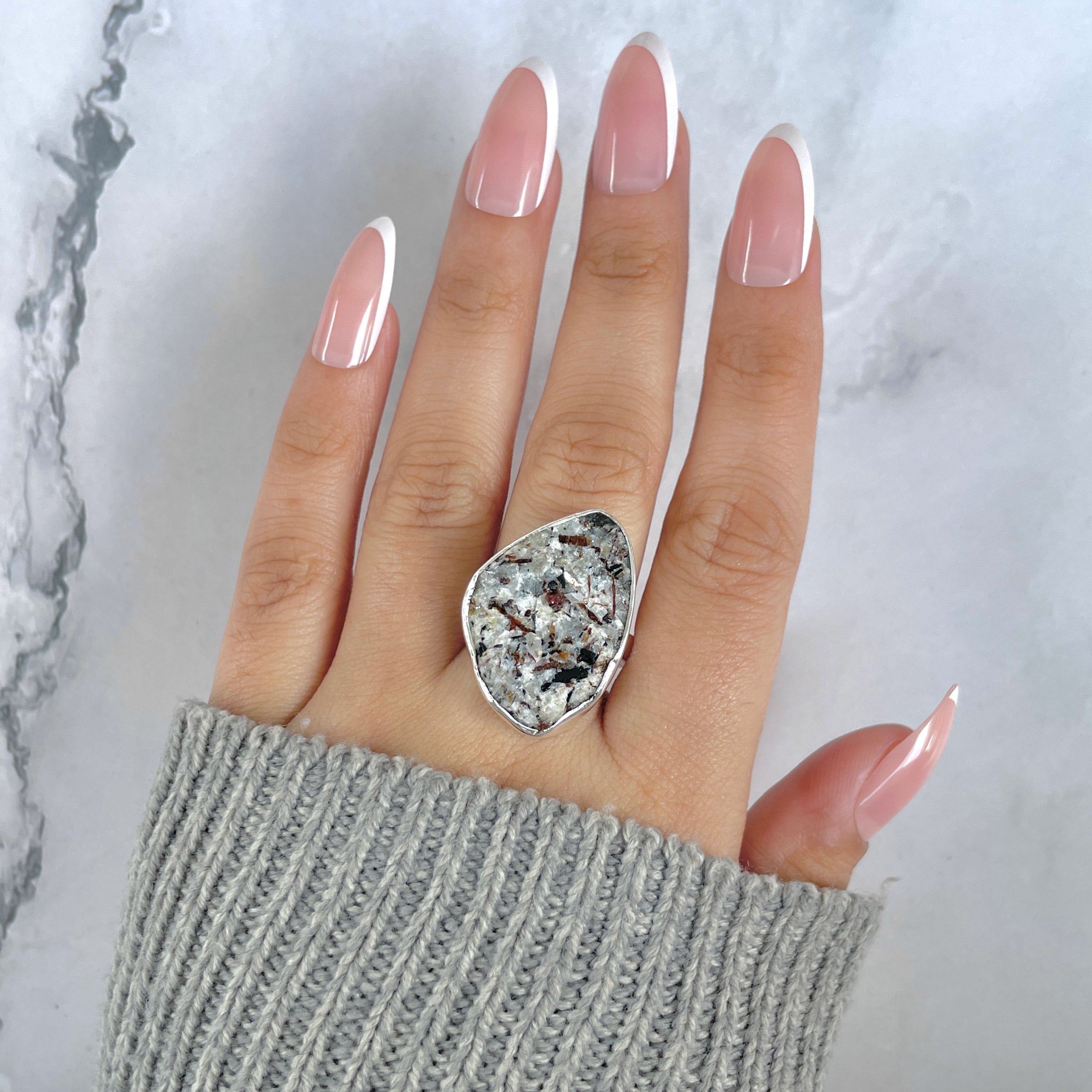 Astrophyllite Adjustable Ring-(AST-R-39.)