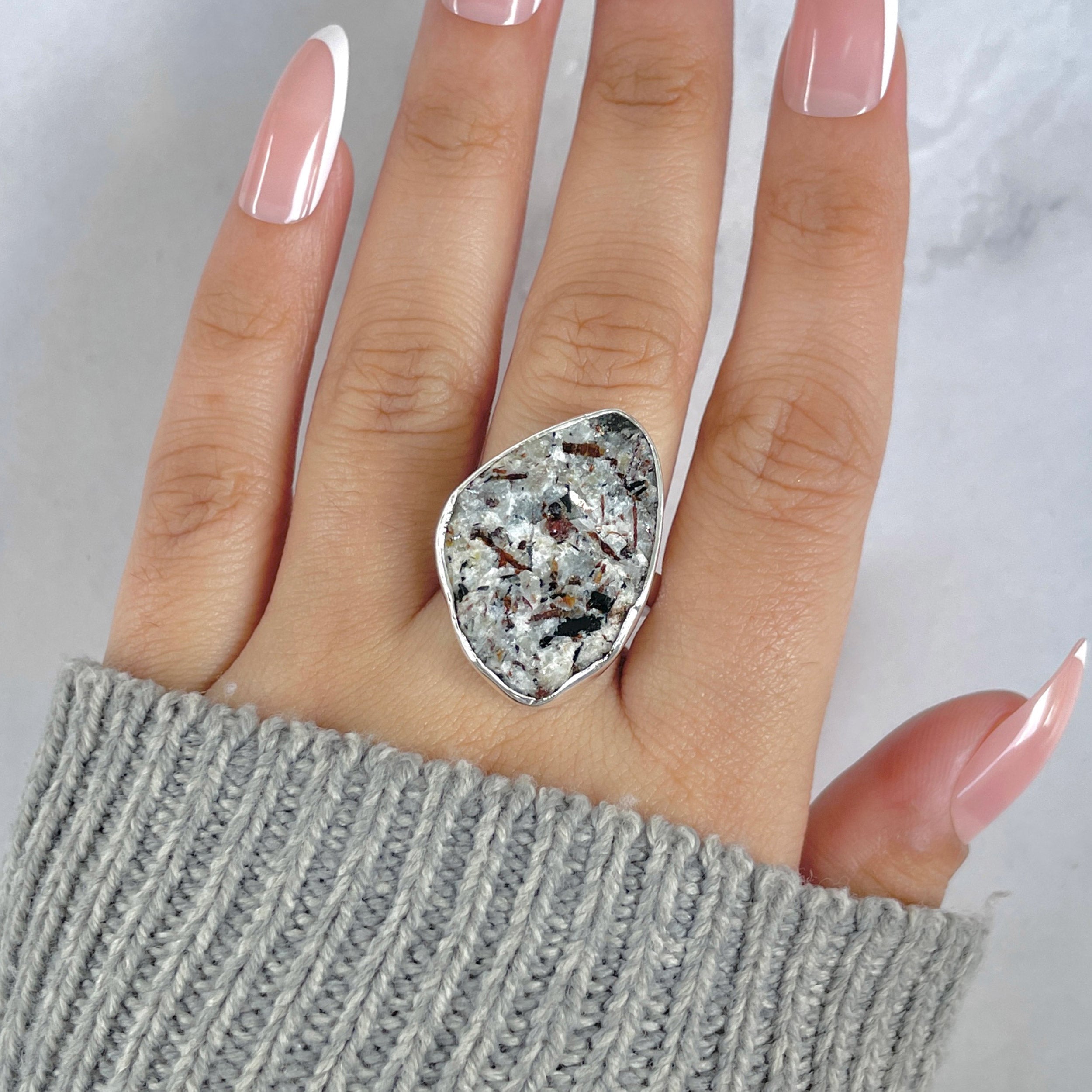 Astrophyllite Adjustable Ring-(AST-R-39.)