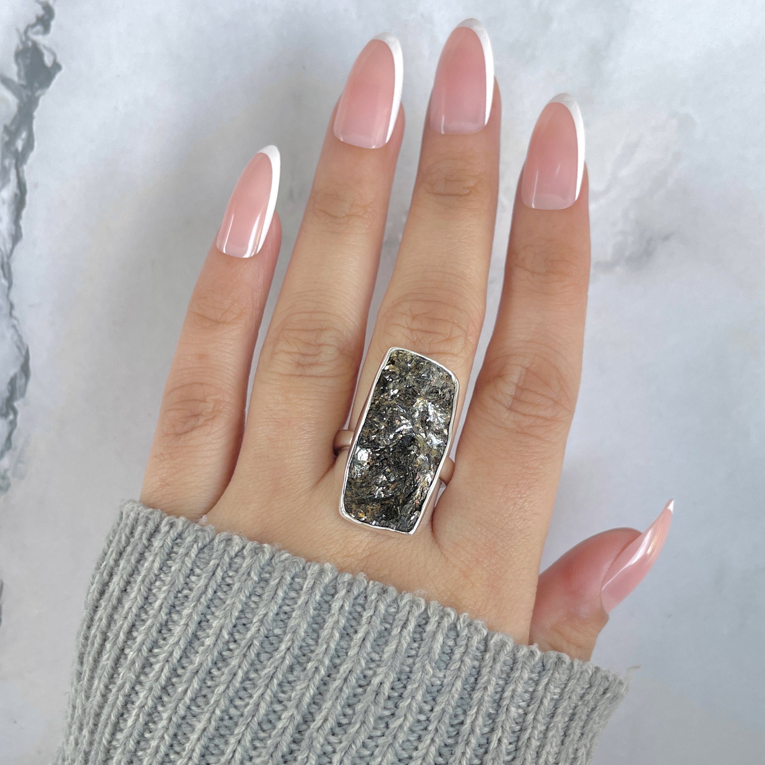 Astrophyllite Adjustable Ring-(AST-R-41.)