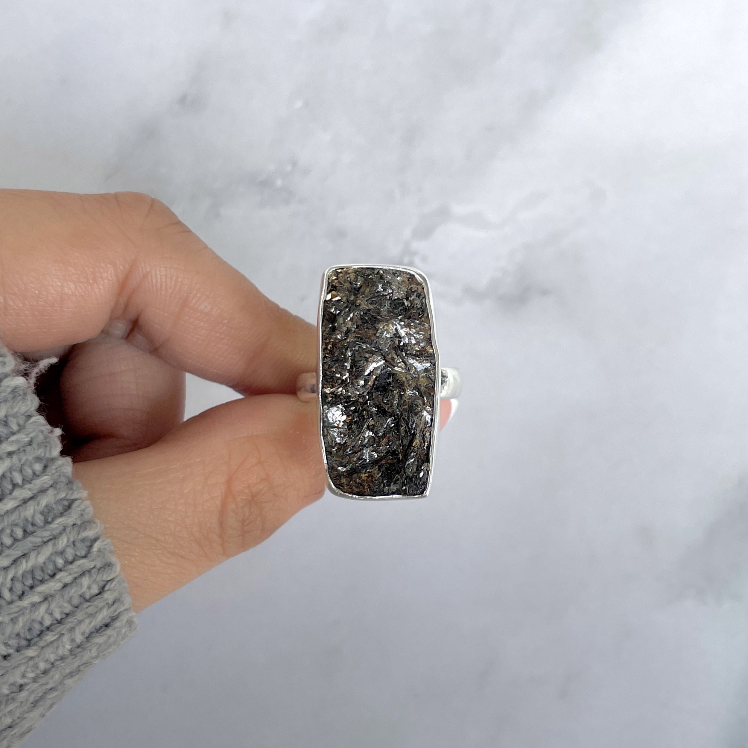 Astrophyllite Adjustable Ring-(AST-R-41.)