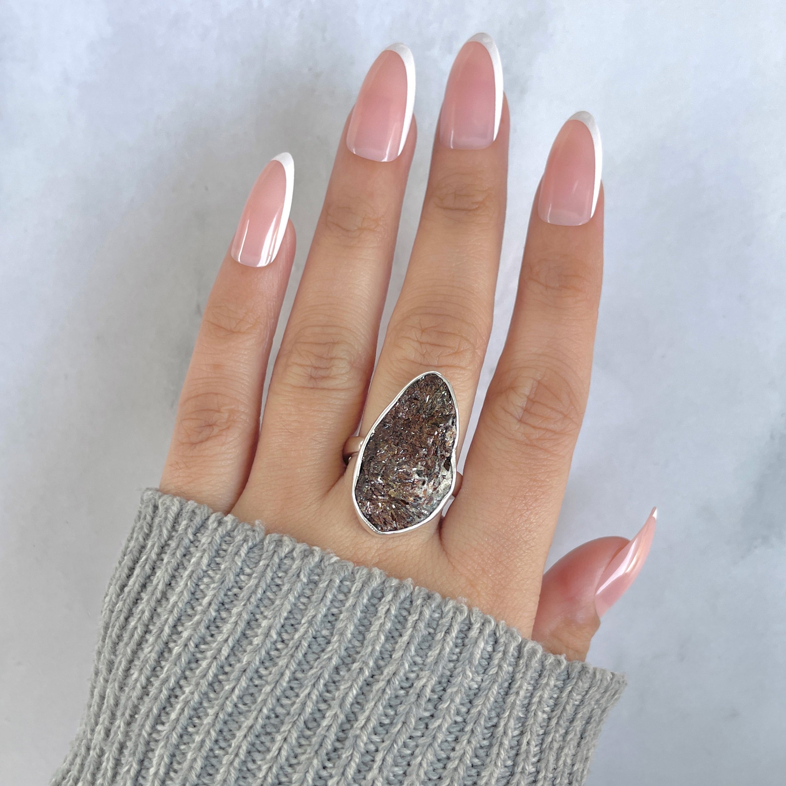 Astrophyllite Adjustable Ring-(AST-R-42.)