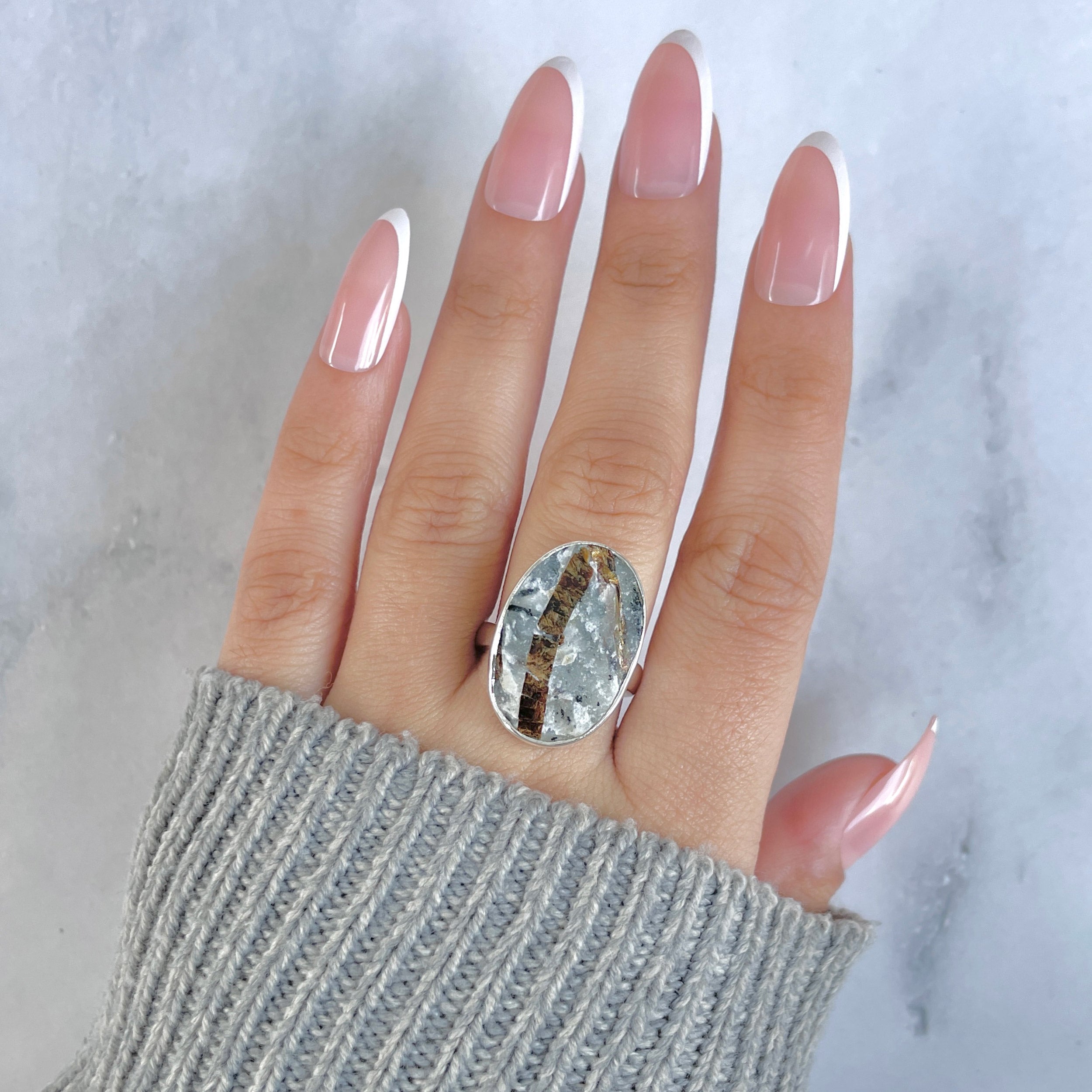 Astrophyllite Adjustable Ring-(AST-R-43.)