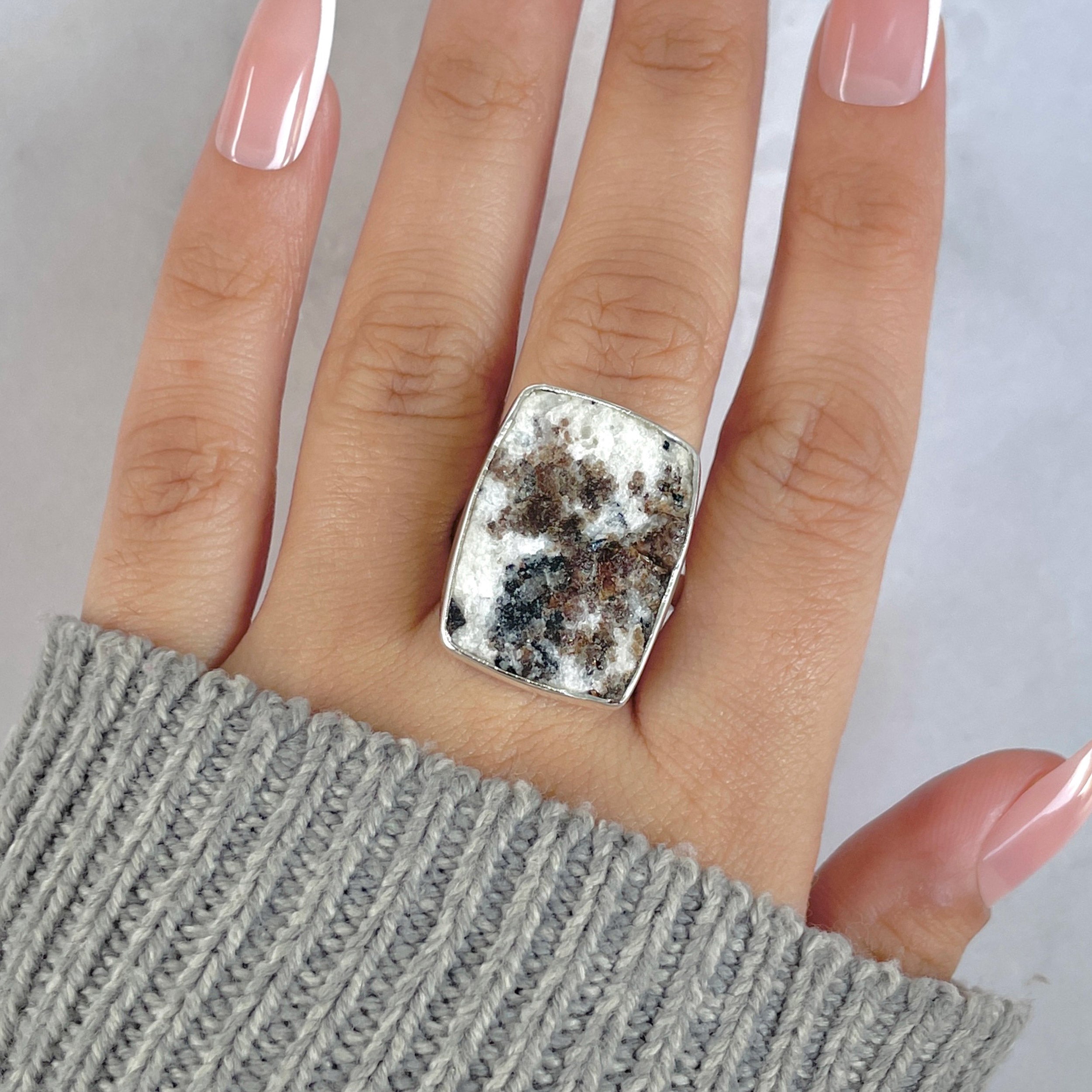 Astrophyllite Adjustable Ring-(AST-R-45.)