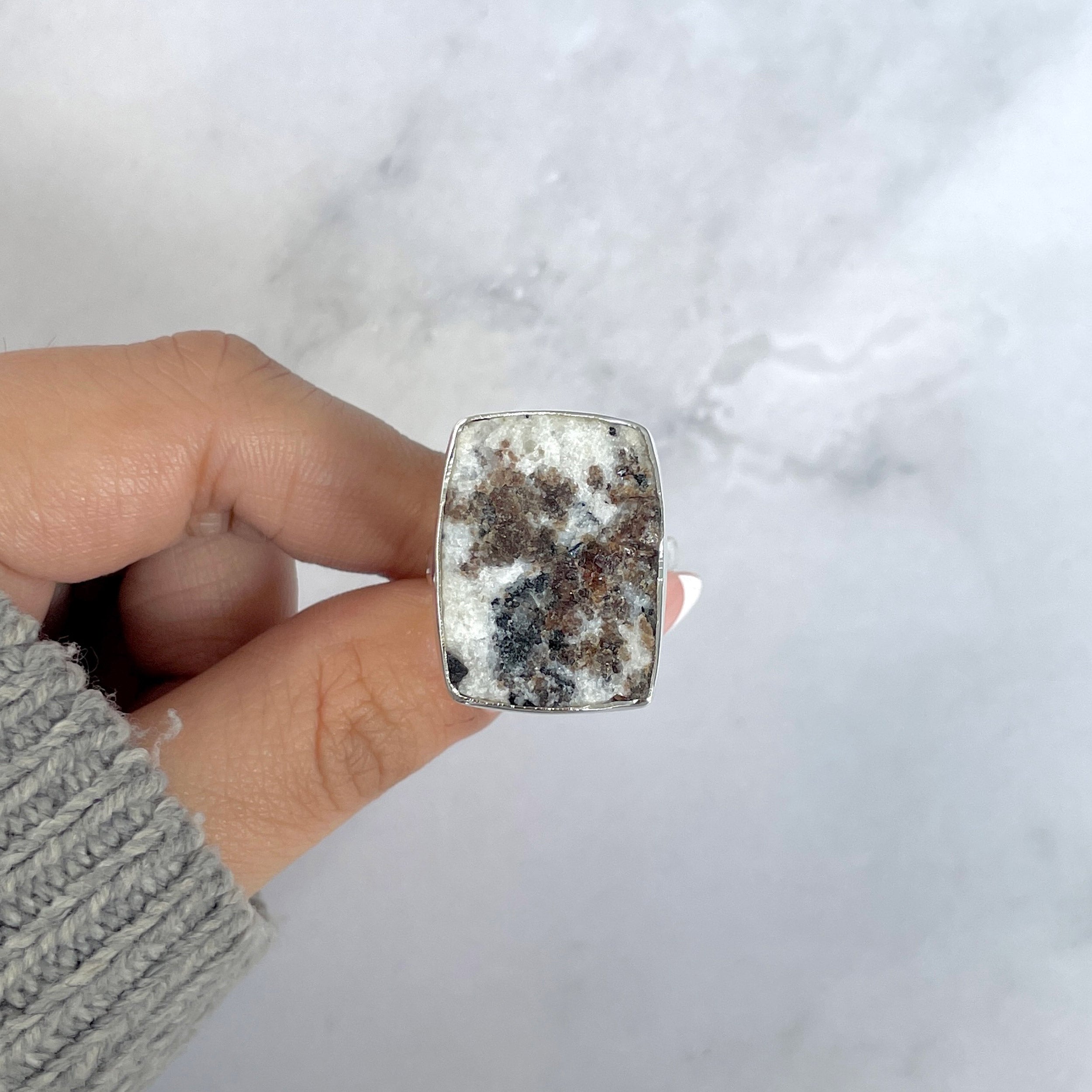 Astrophyllite Adjustable Ring-(AST-R-45.)