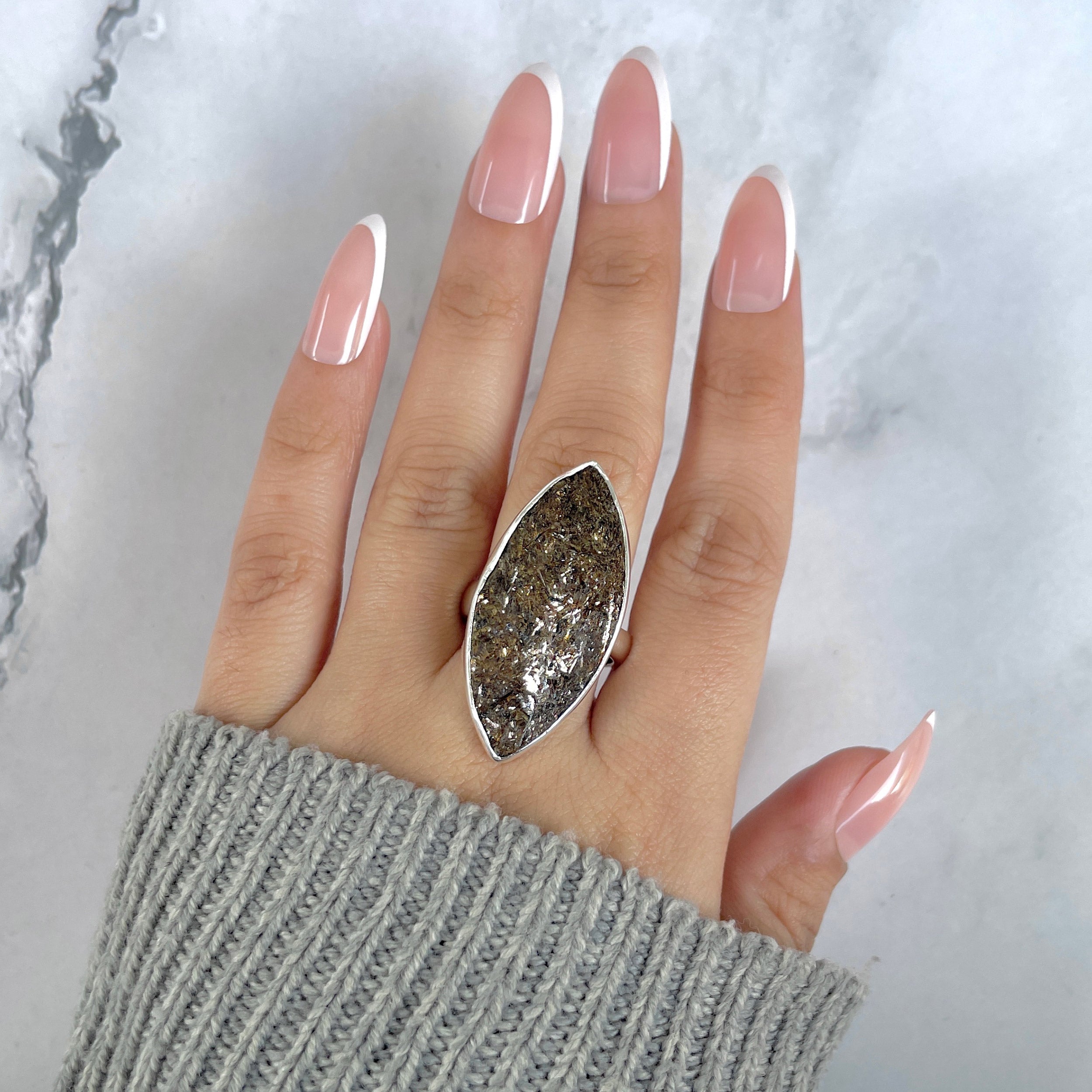 Astrophyllite Adjustable Ring-(AST-R-46.)