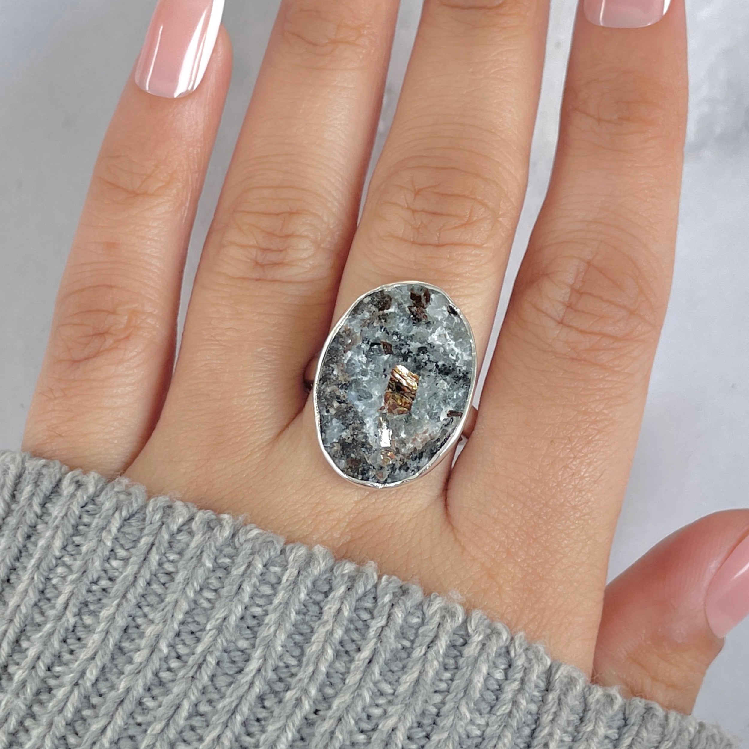 Astrophyllite Adjustable Ring-(AST-R-47.)