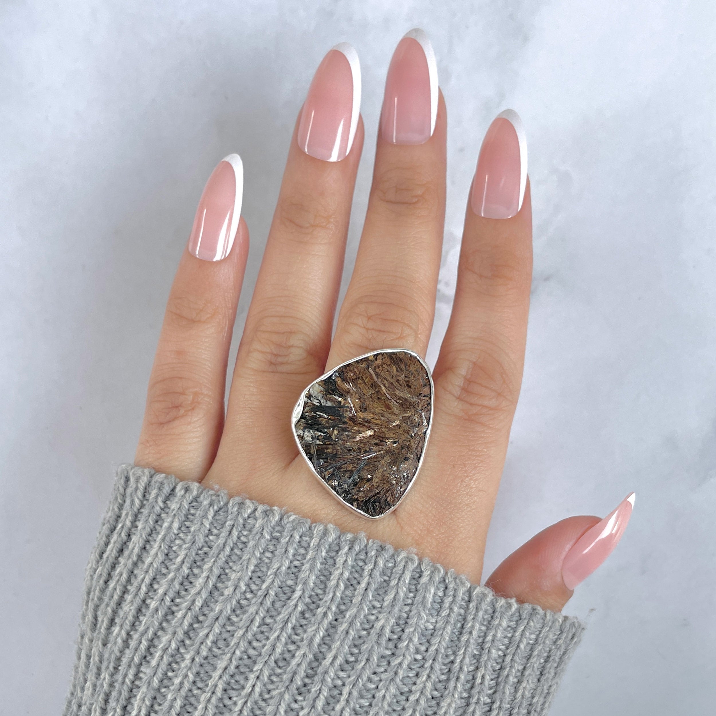 Astrophyllite Adjustable Ring-(AST-R-48.)