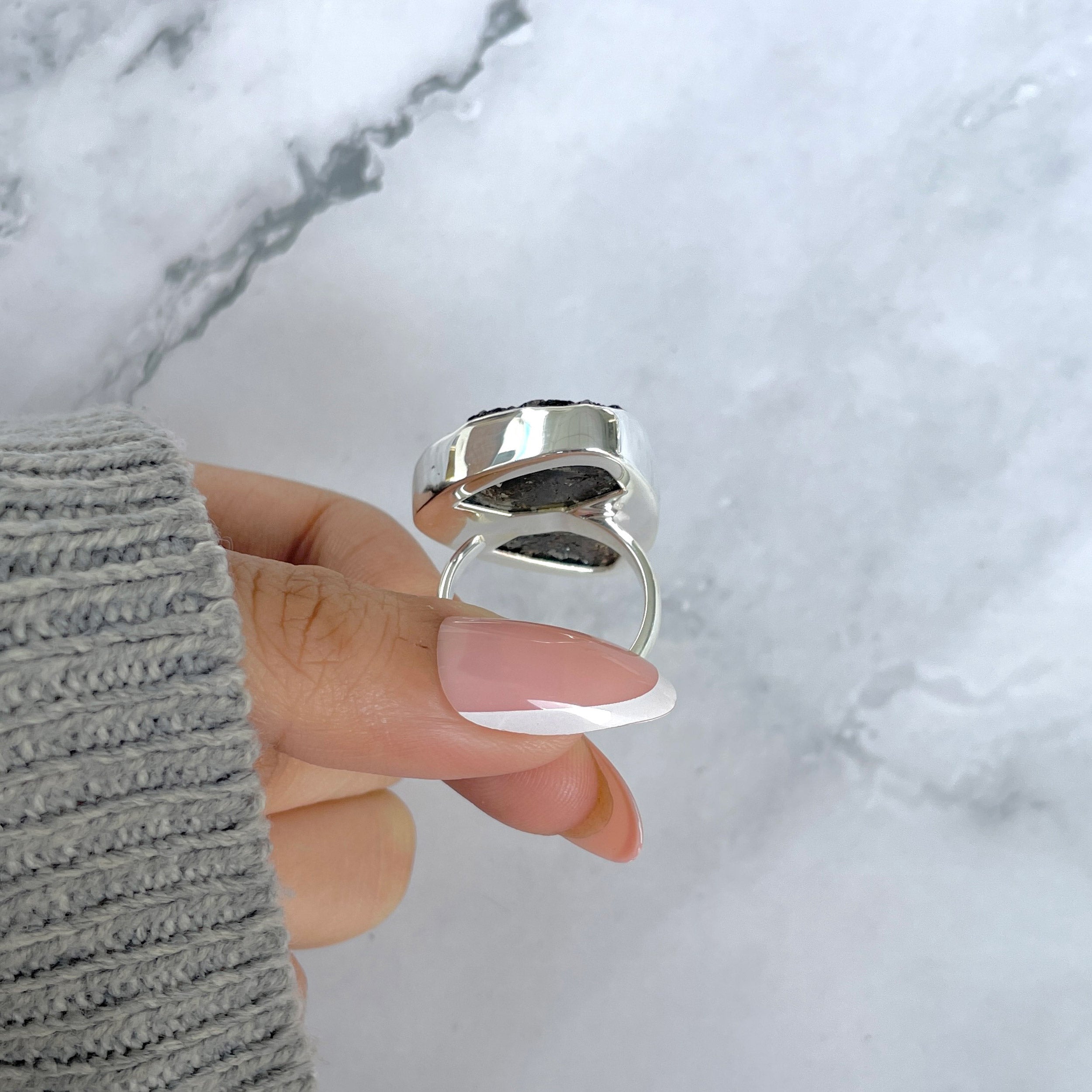 Astrophyllite Adjustable Ring-(AST-R-48.)