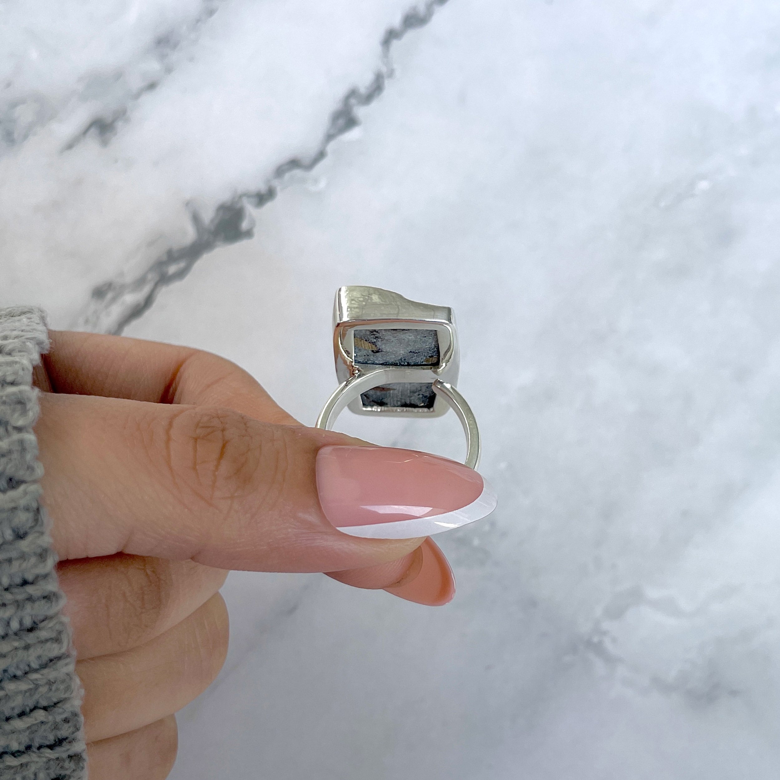 Astrophyllite Adjustable Ring-(AST-R-49.)