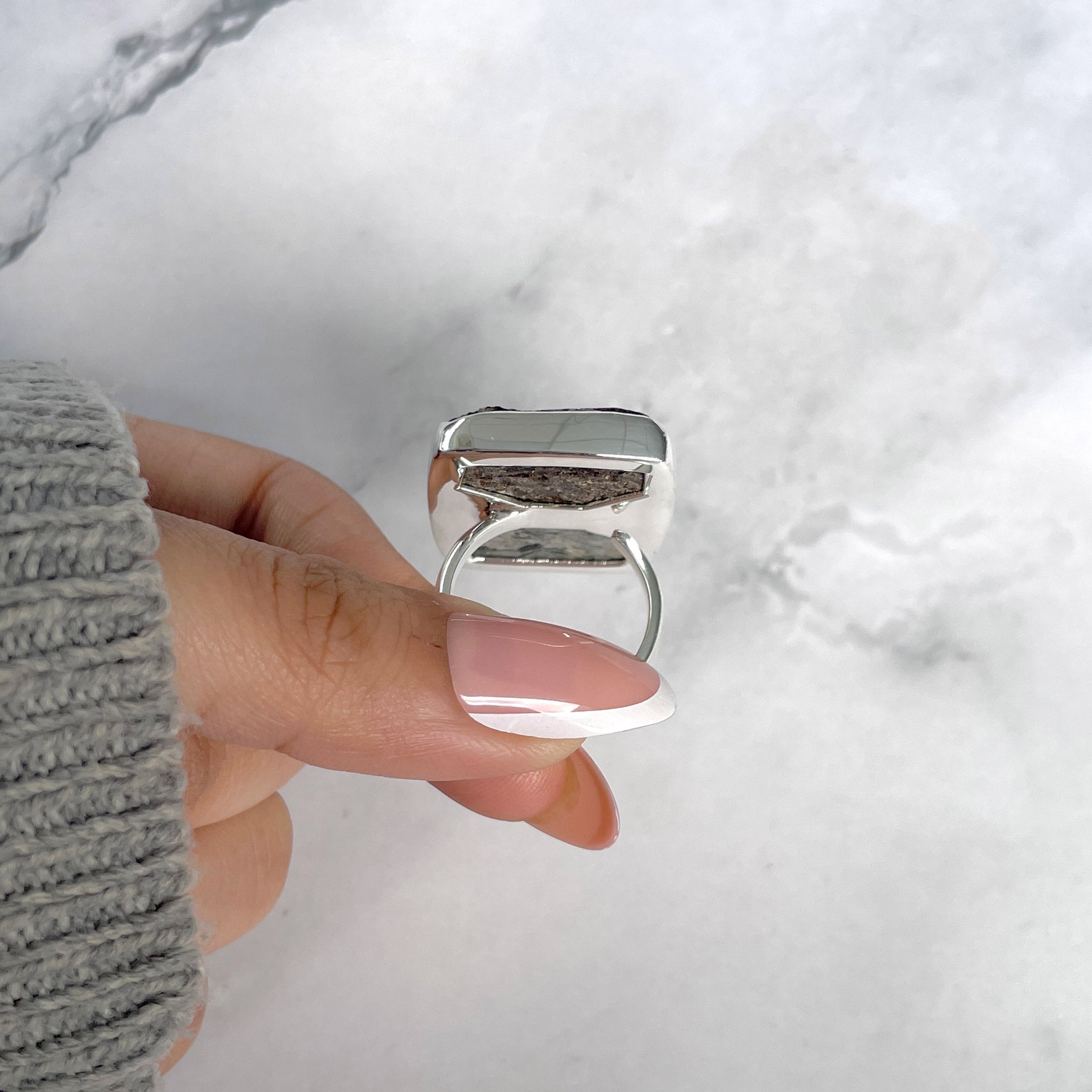 Astrophyllite Adjustable Ring-(AST-R-50.)