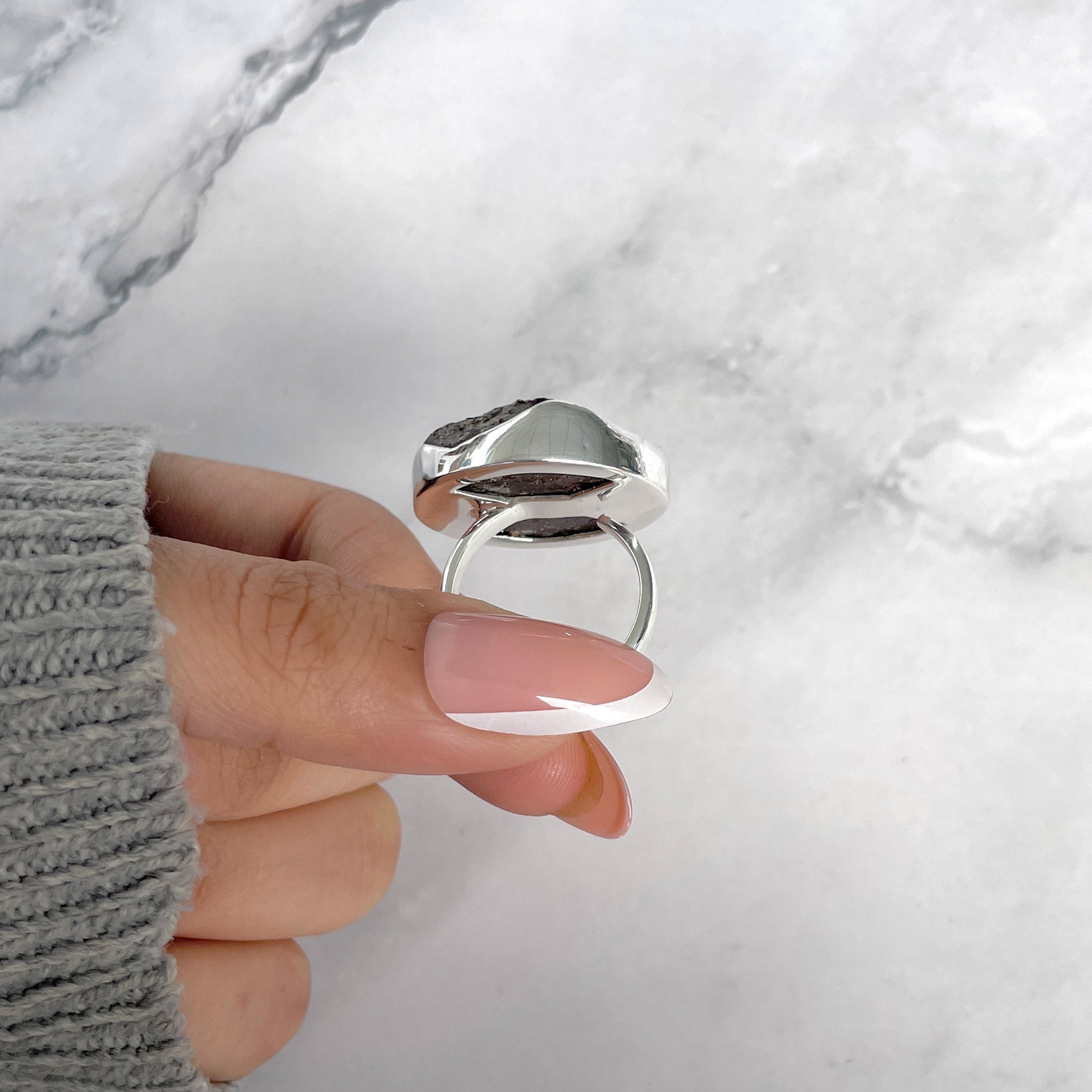 Astrophyllite Adjustable Ring-(AST-R-52.)