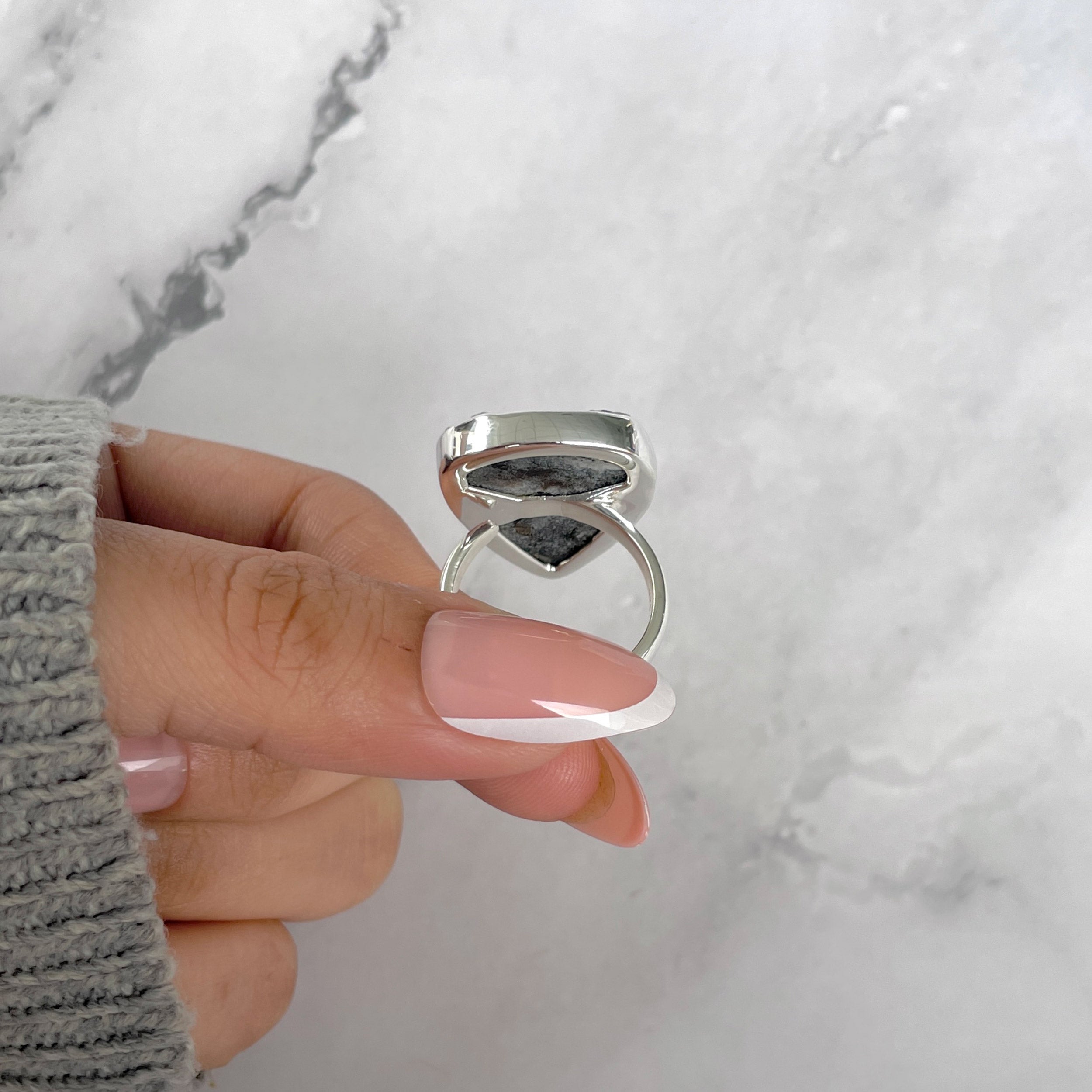 Astrophyllite Adjustable Ring-(AST-R-55.)