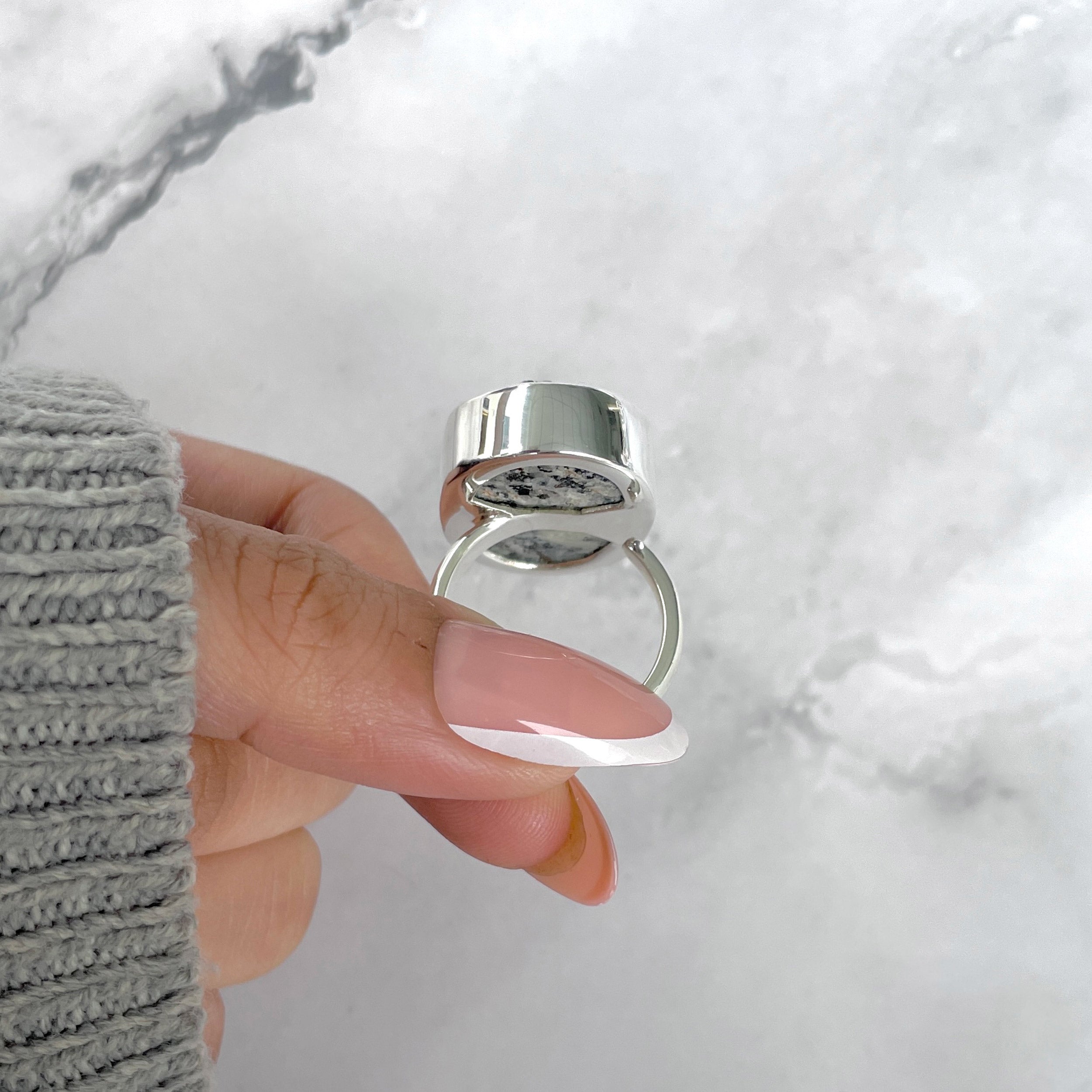 Astrophyllite Adjustable Ring-(AST-R-56.)