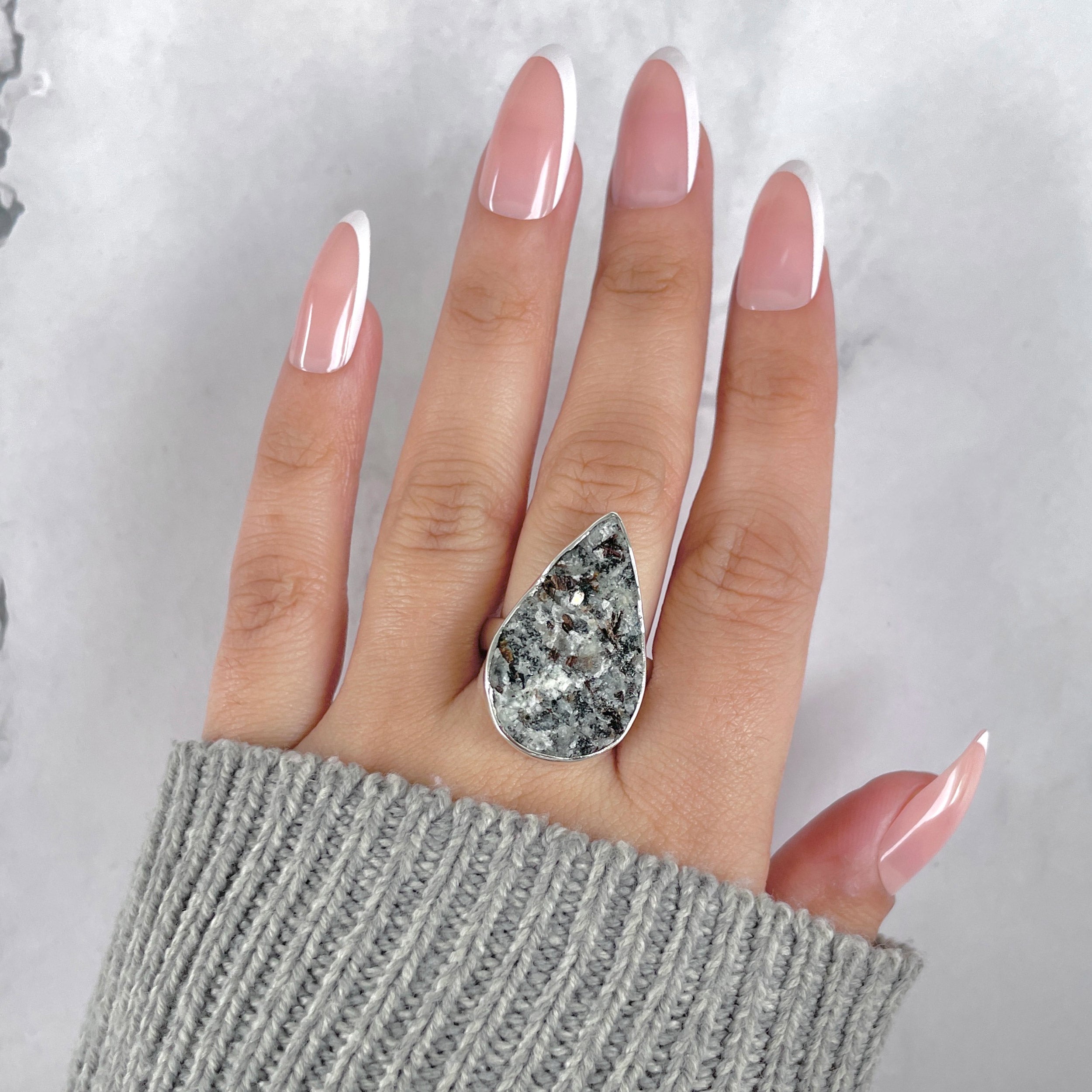Astrophyllite Adjustable Ring-(AST-R-57.)