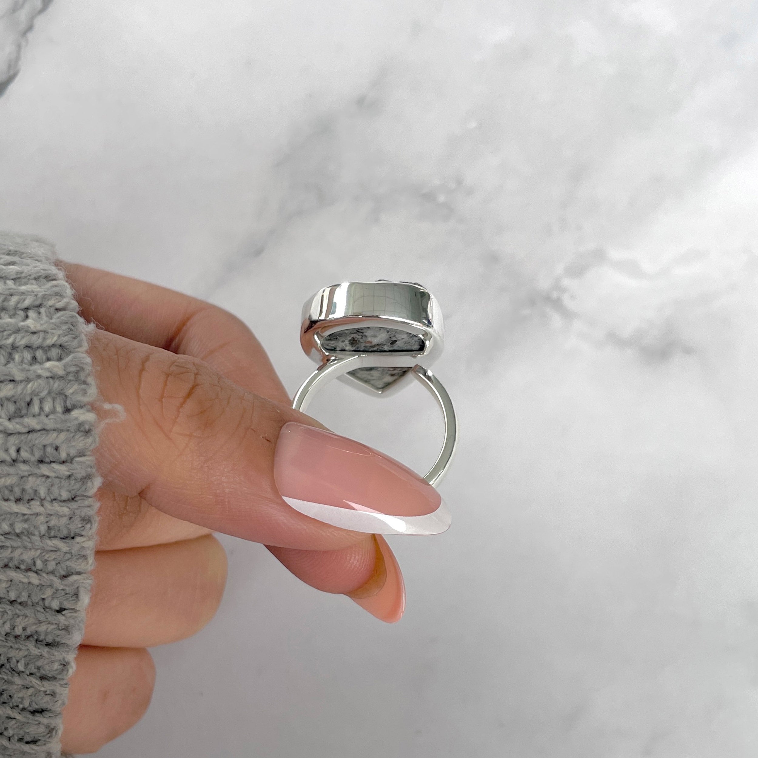 Astrophyllite Adjustable Ring-(AST-R-57.)