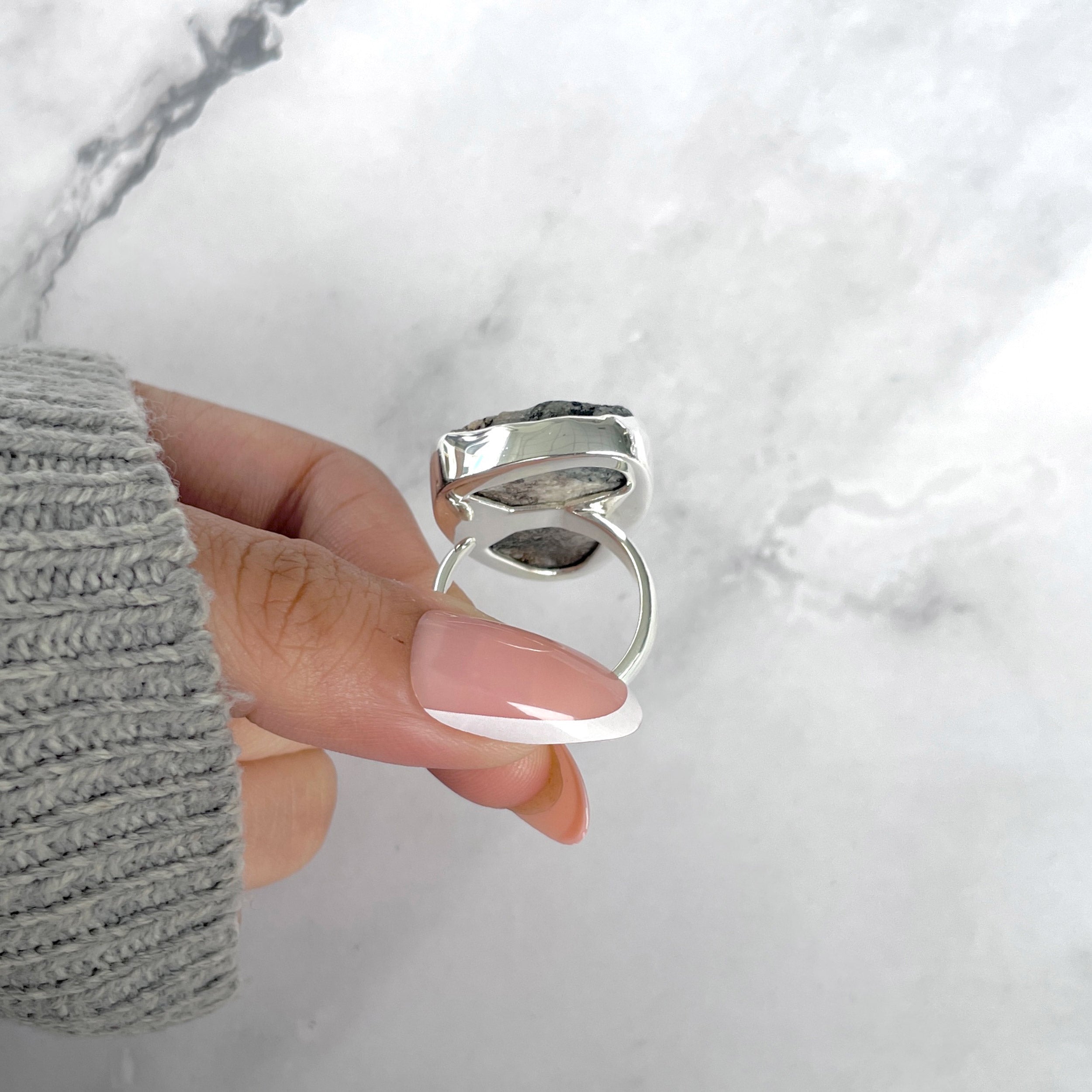 Astrophyllite Adjustable Ring-(AST-R-58.)