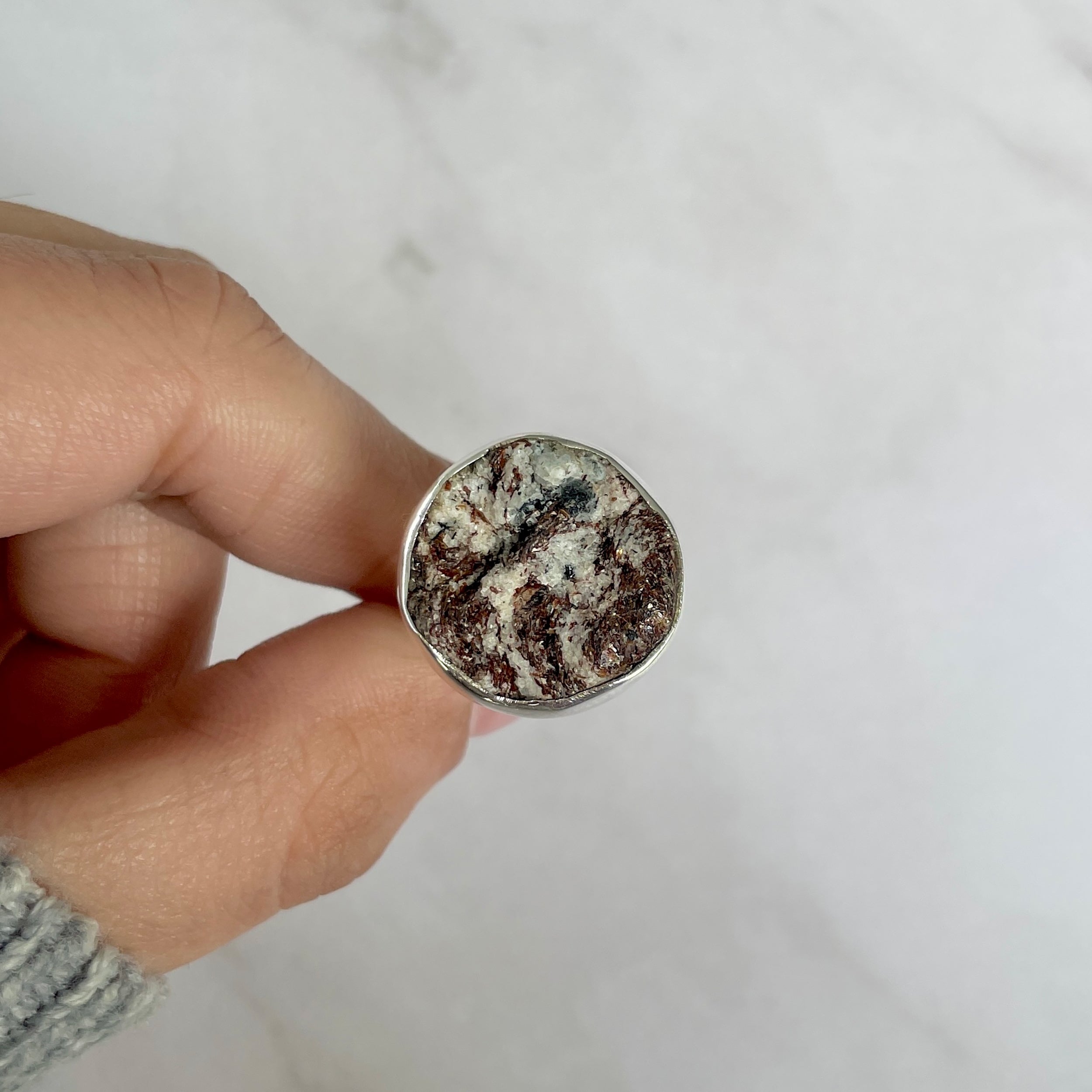 Astrophyllite Adjustable Ring-(AST-R-6.)