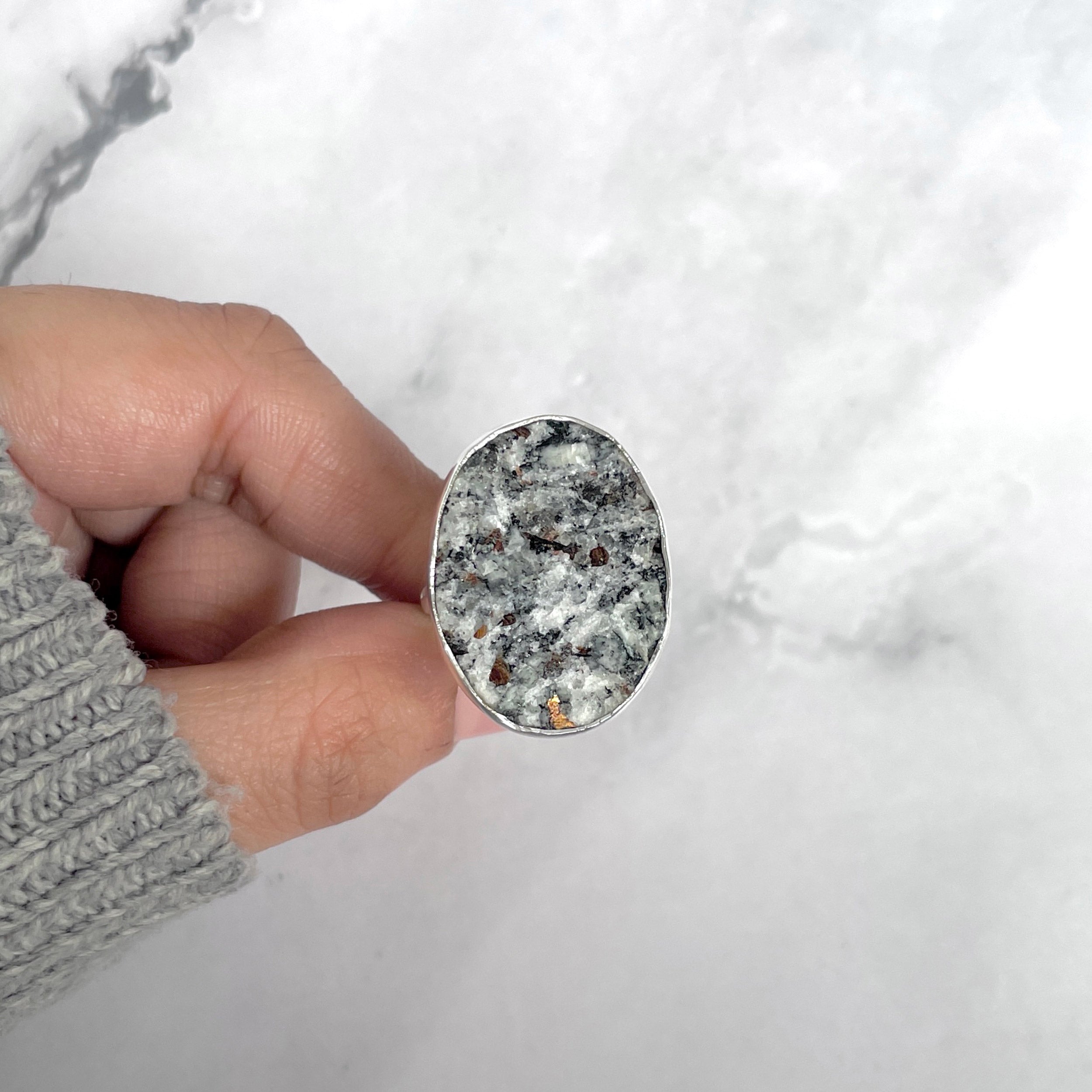 Astrophyllite Adjustable Ring-(AST-R-60.)