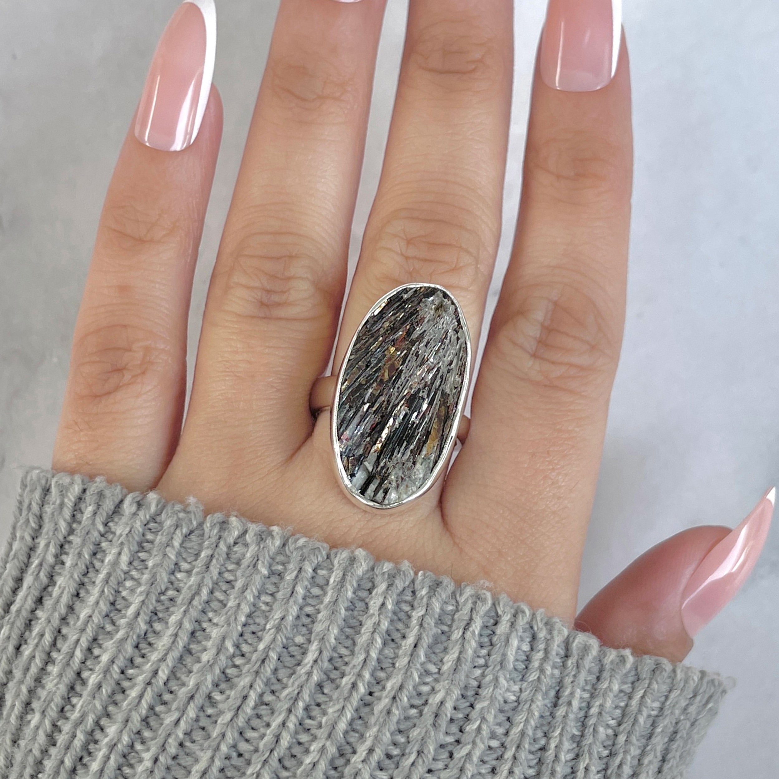 Astrophyllite Adjustable Ring-(AST-R-61.)