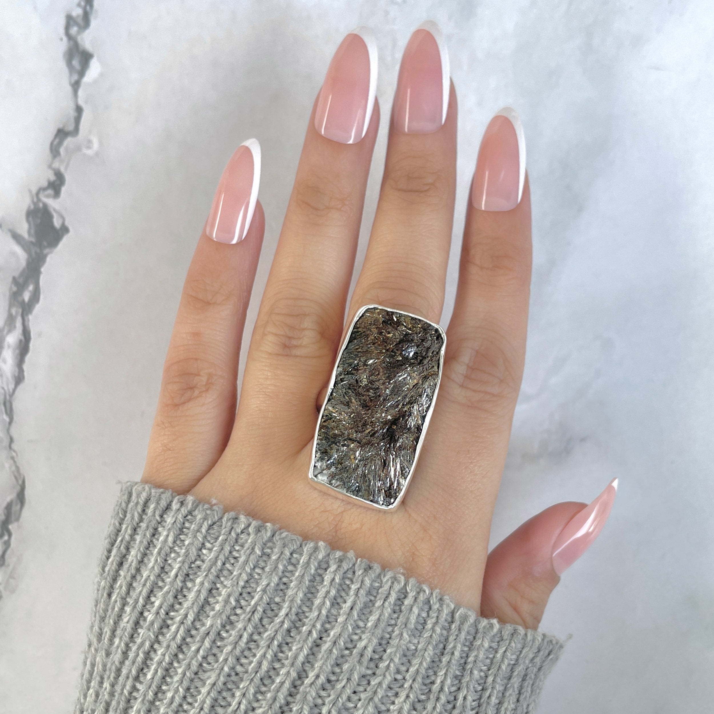 Astrophyllite Adjustable Ring-(AST-R-62.)