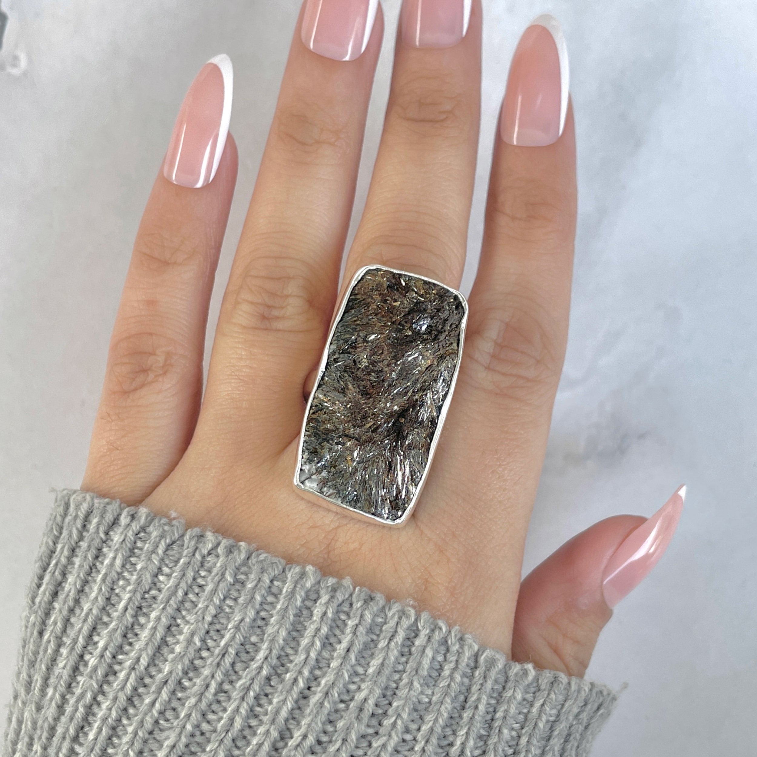 Astrophyllite Adjustable Ring-(AST-R-62.)