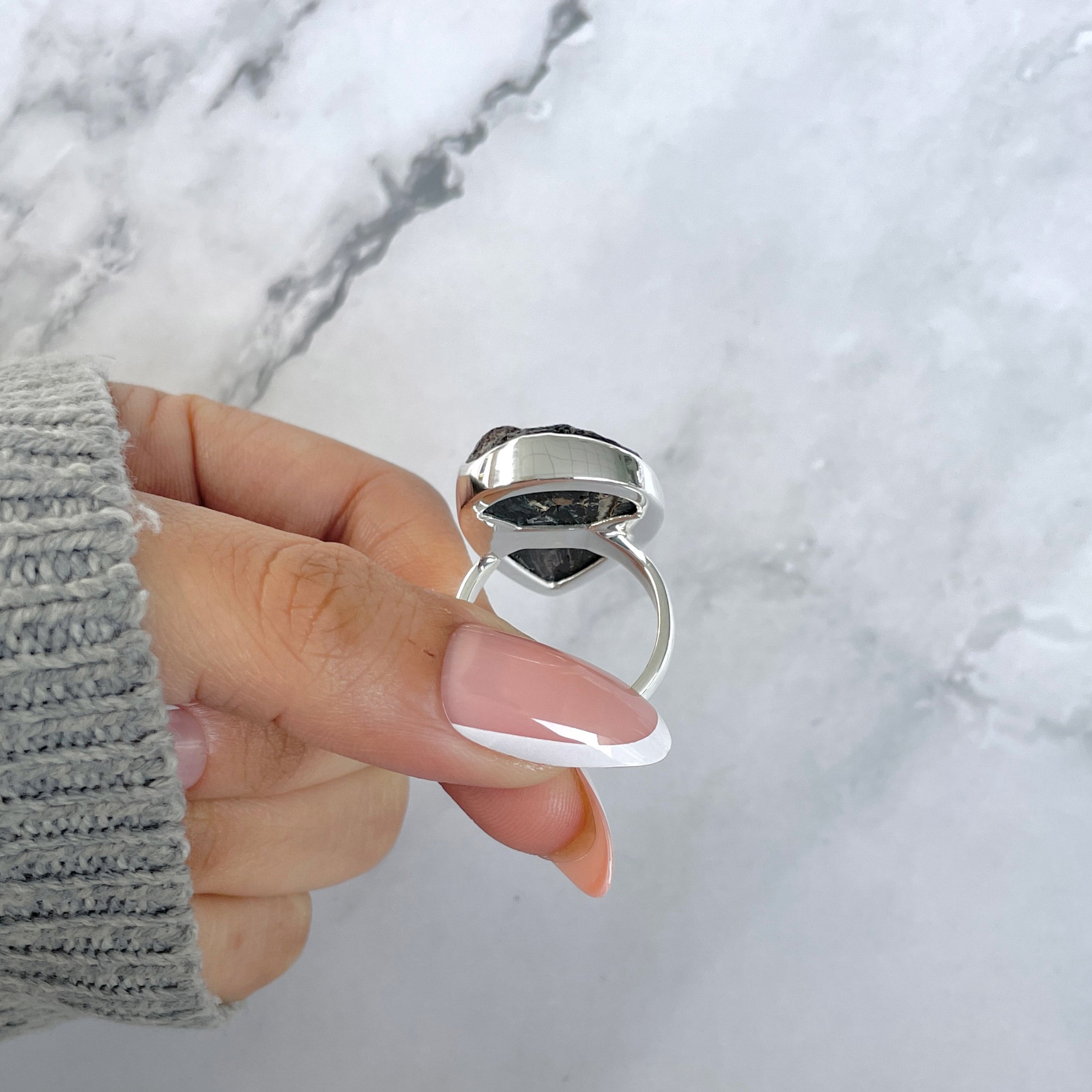 Astrophyllite Adjustable Ring-(AST-R-64.)