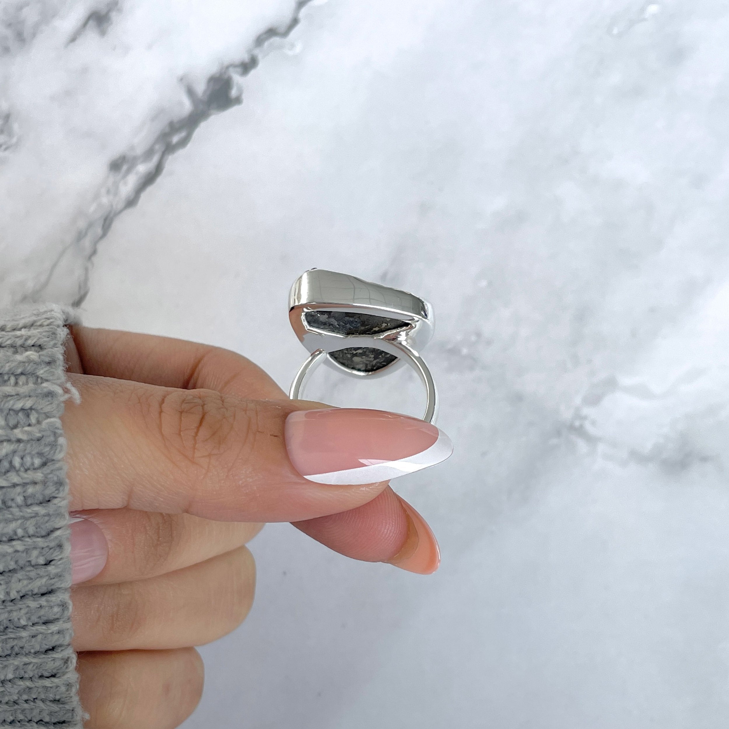 Astrophyllite Adjustable Ring-(AST-R-65.)