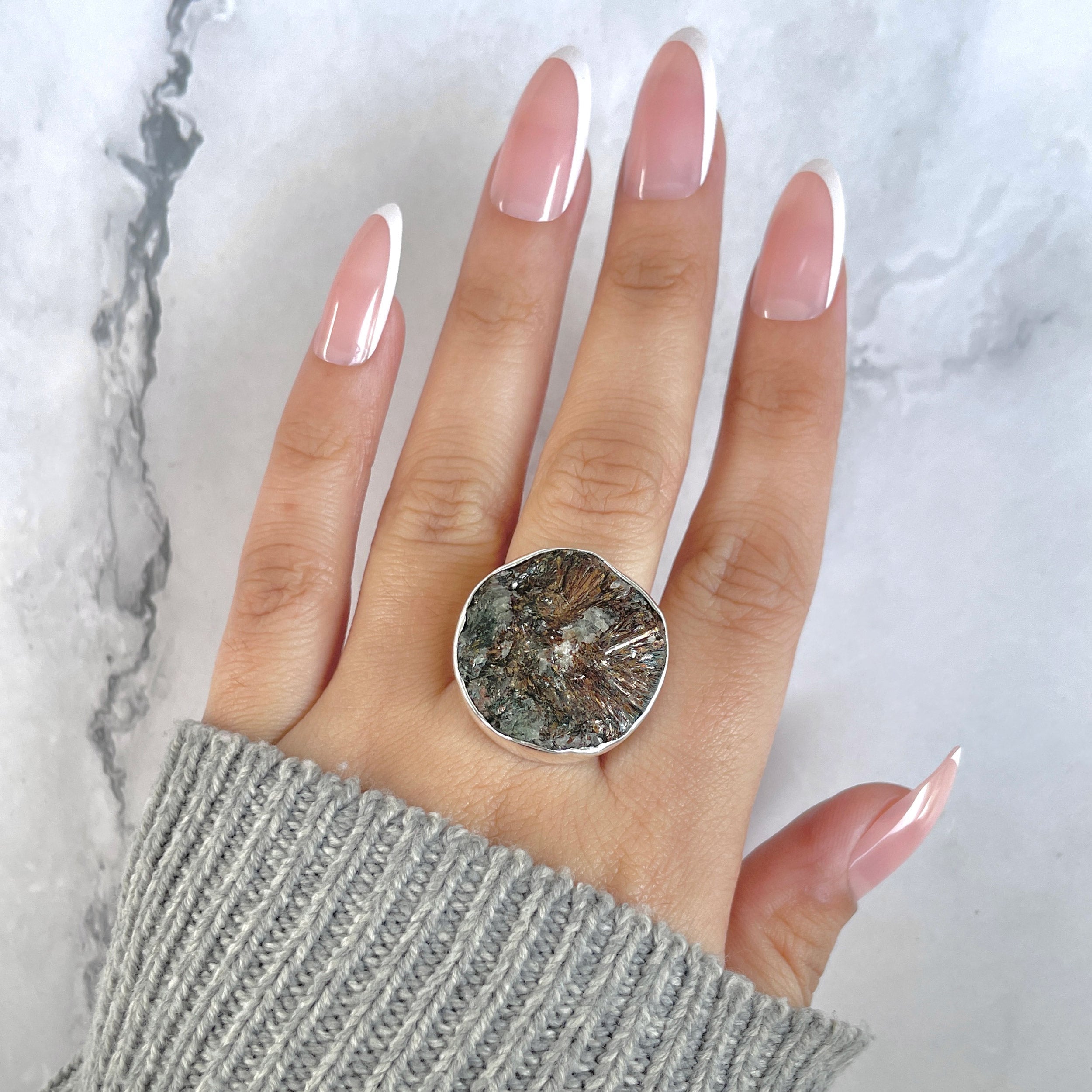 Astrophyllite Adjustable Ring-(AST-R-67.)