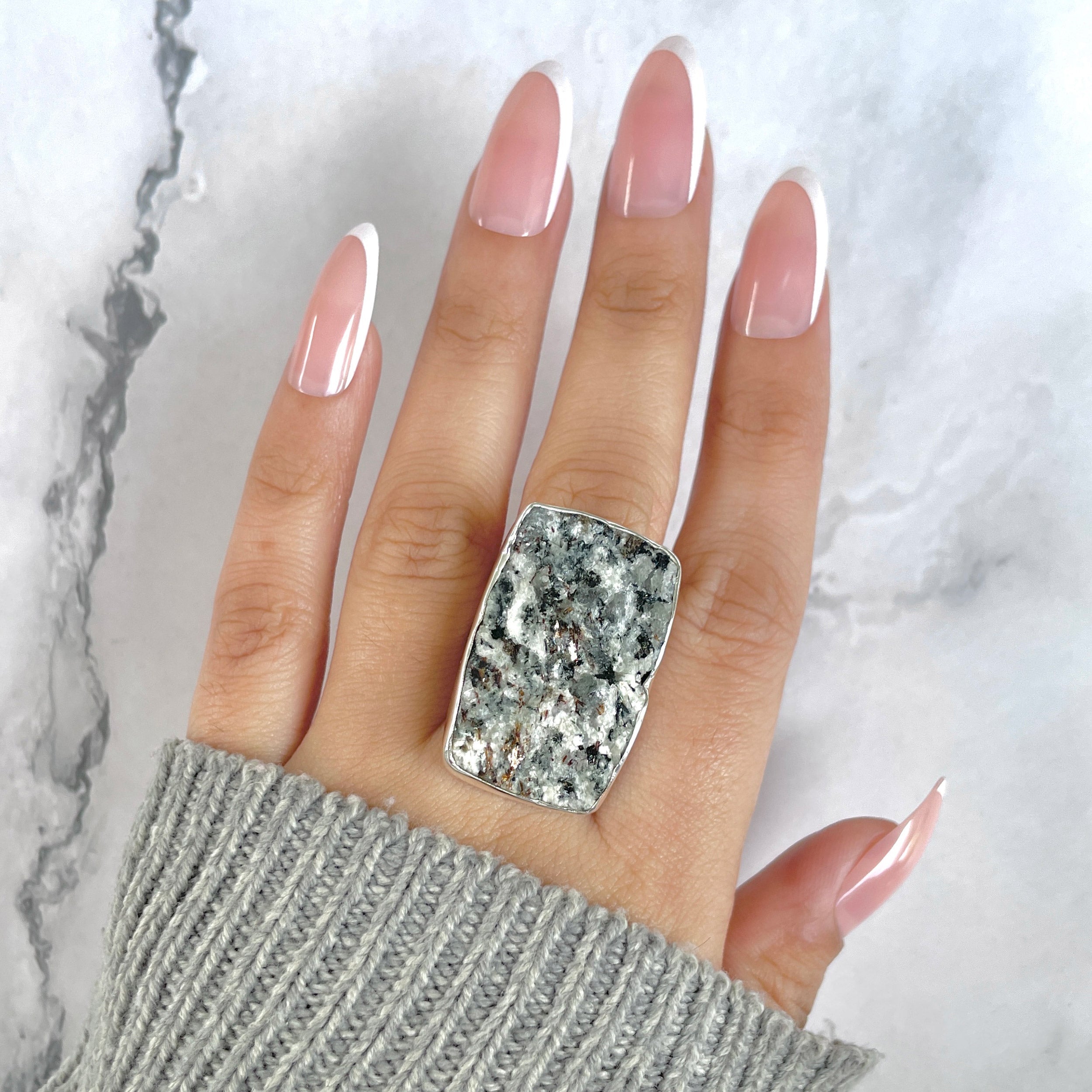 Astrophyllite Adjustable Ring-(AST-R-68.)