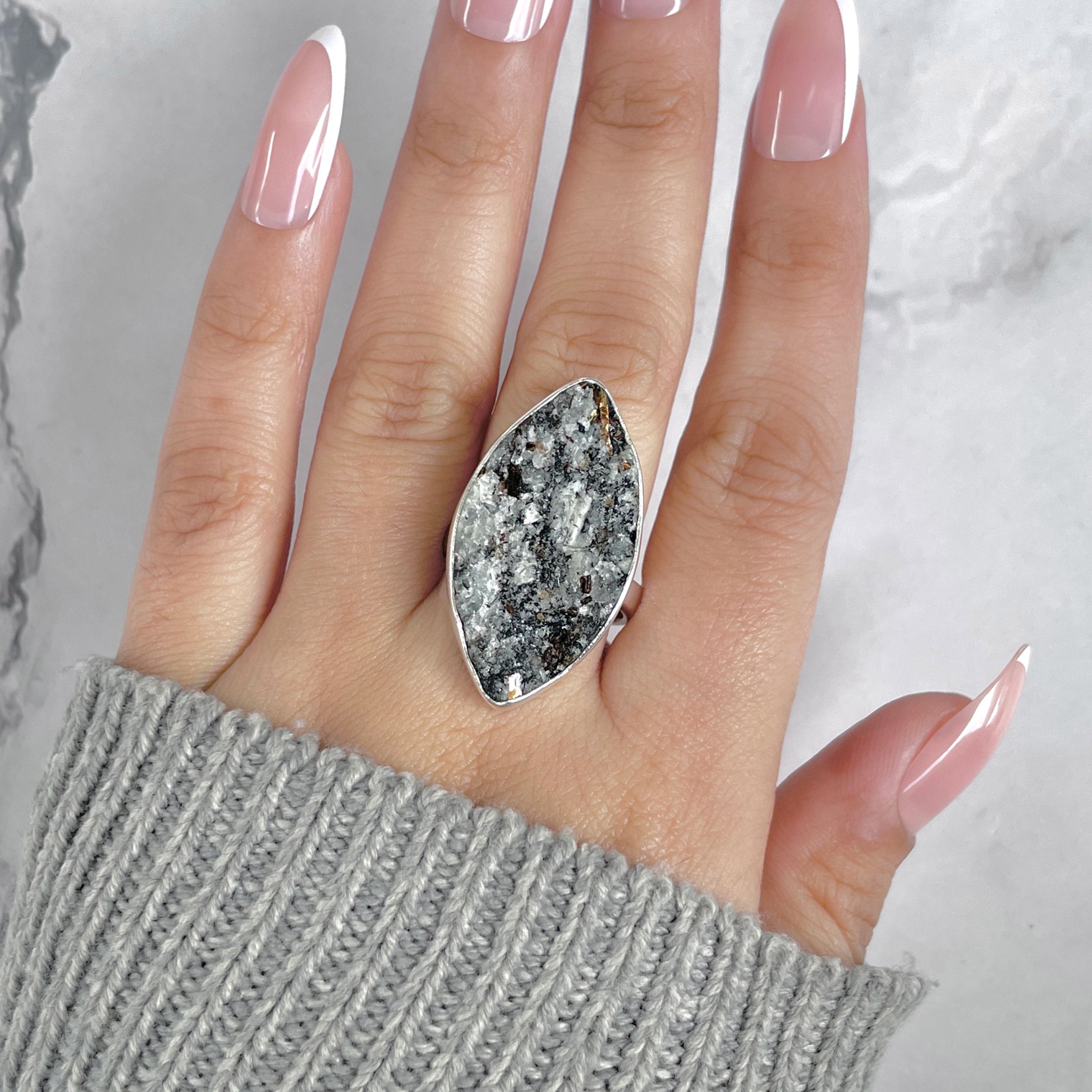 Astrophyllite Adjustable Ring-(AST-R-69.)