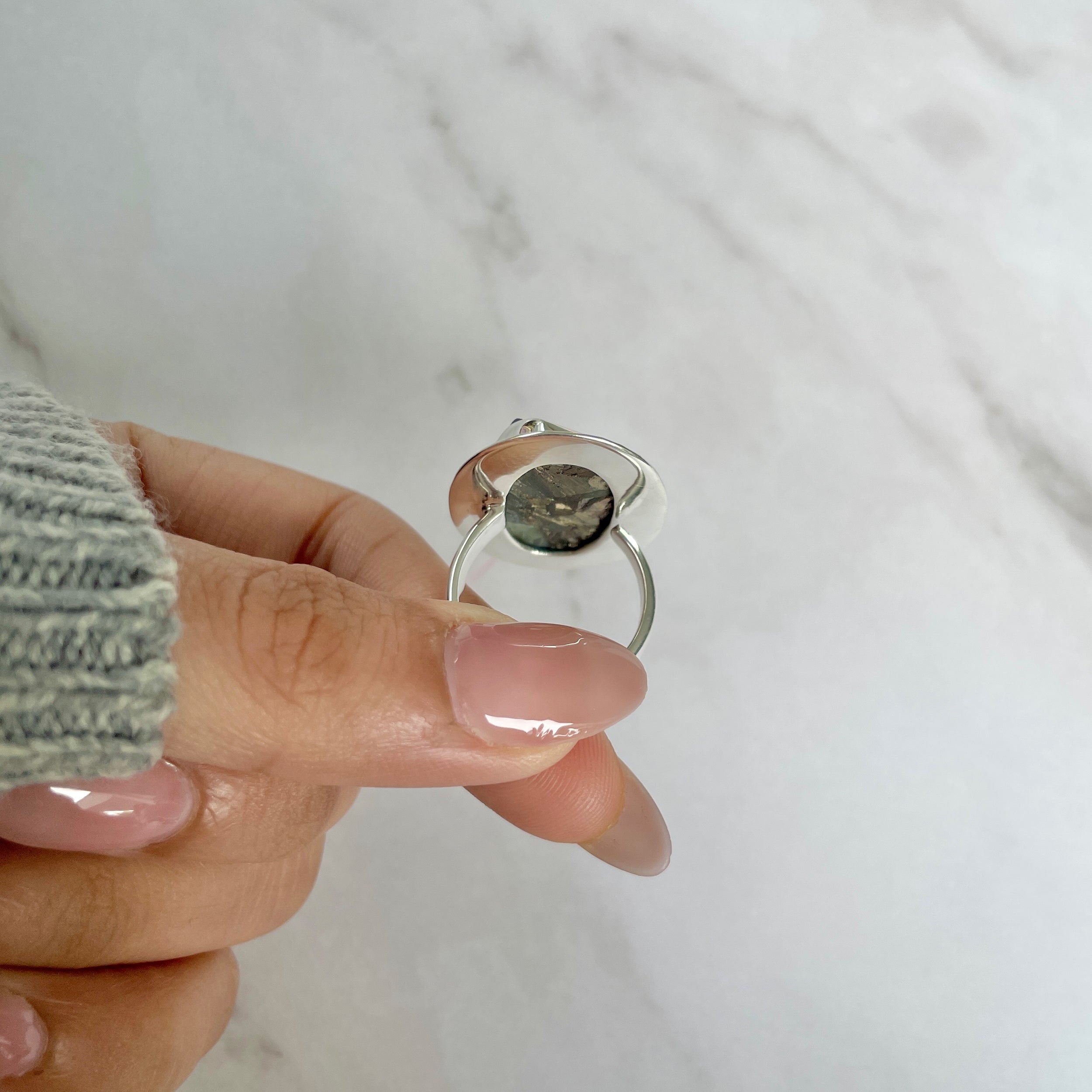 Astrophyllite Adjustable Ring-(AST-R-7.)