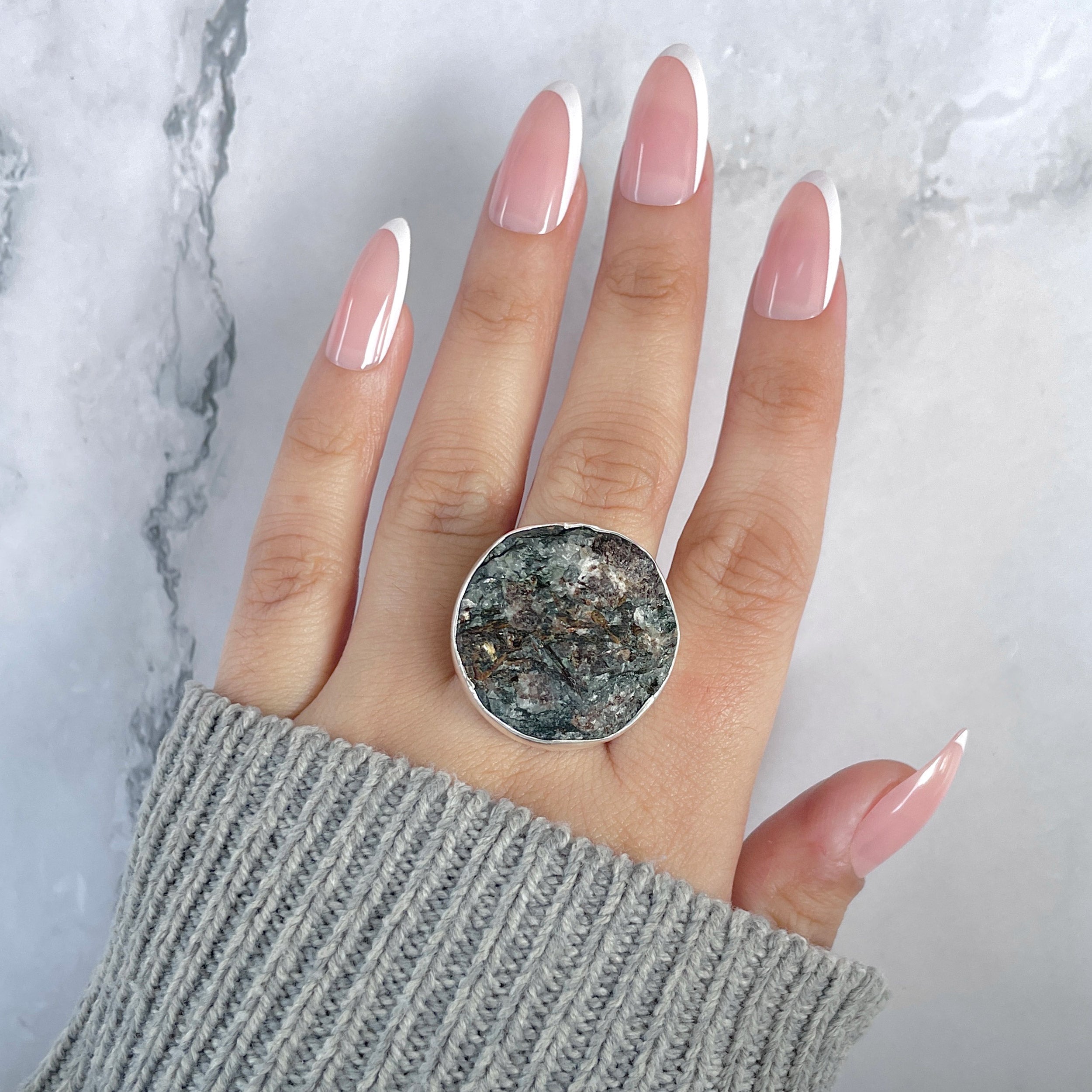 Astrophyllite Adjustable Ring-(AST-R-70.)