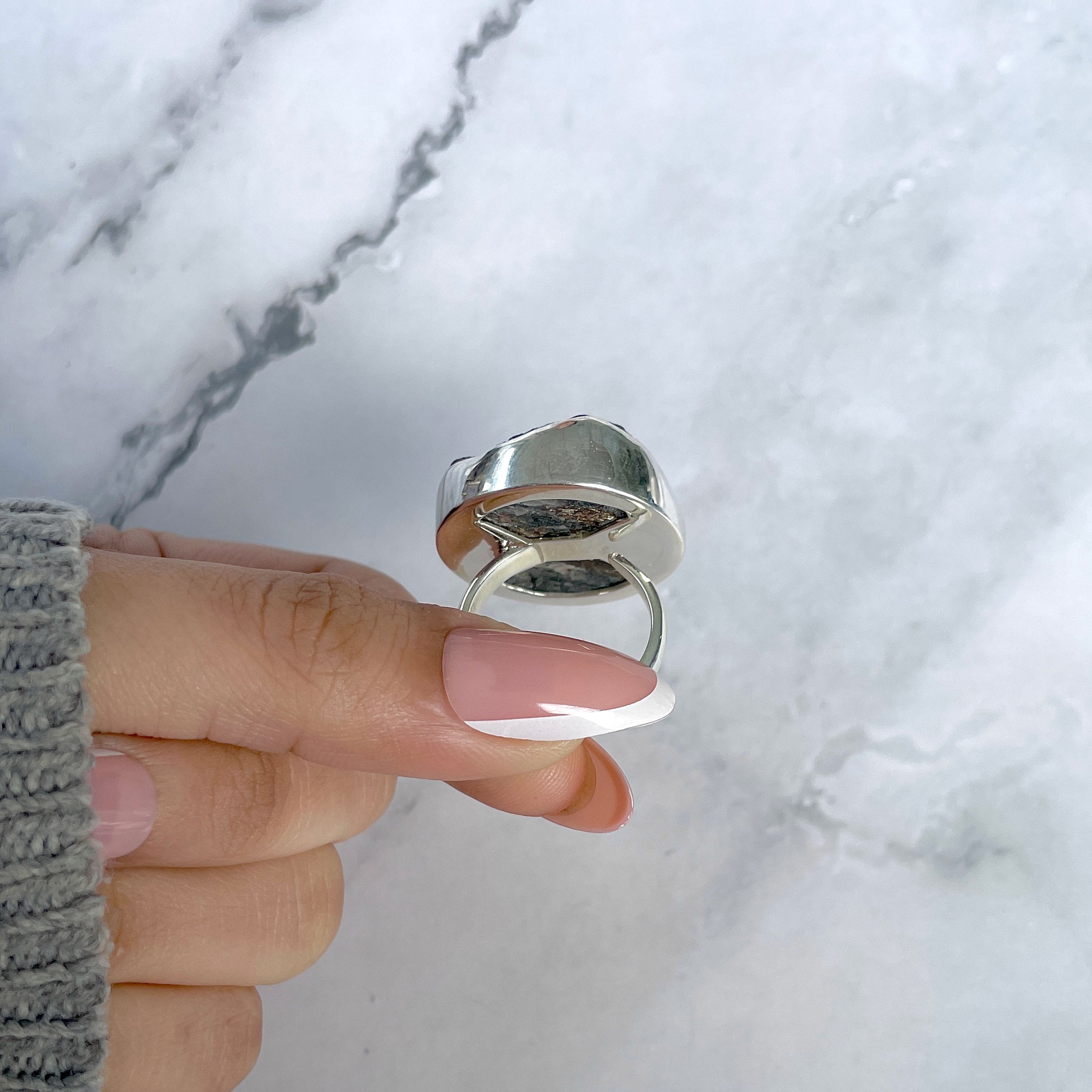 Astrophyllite Adjustable Ring-(AST-R-70.)