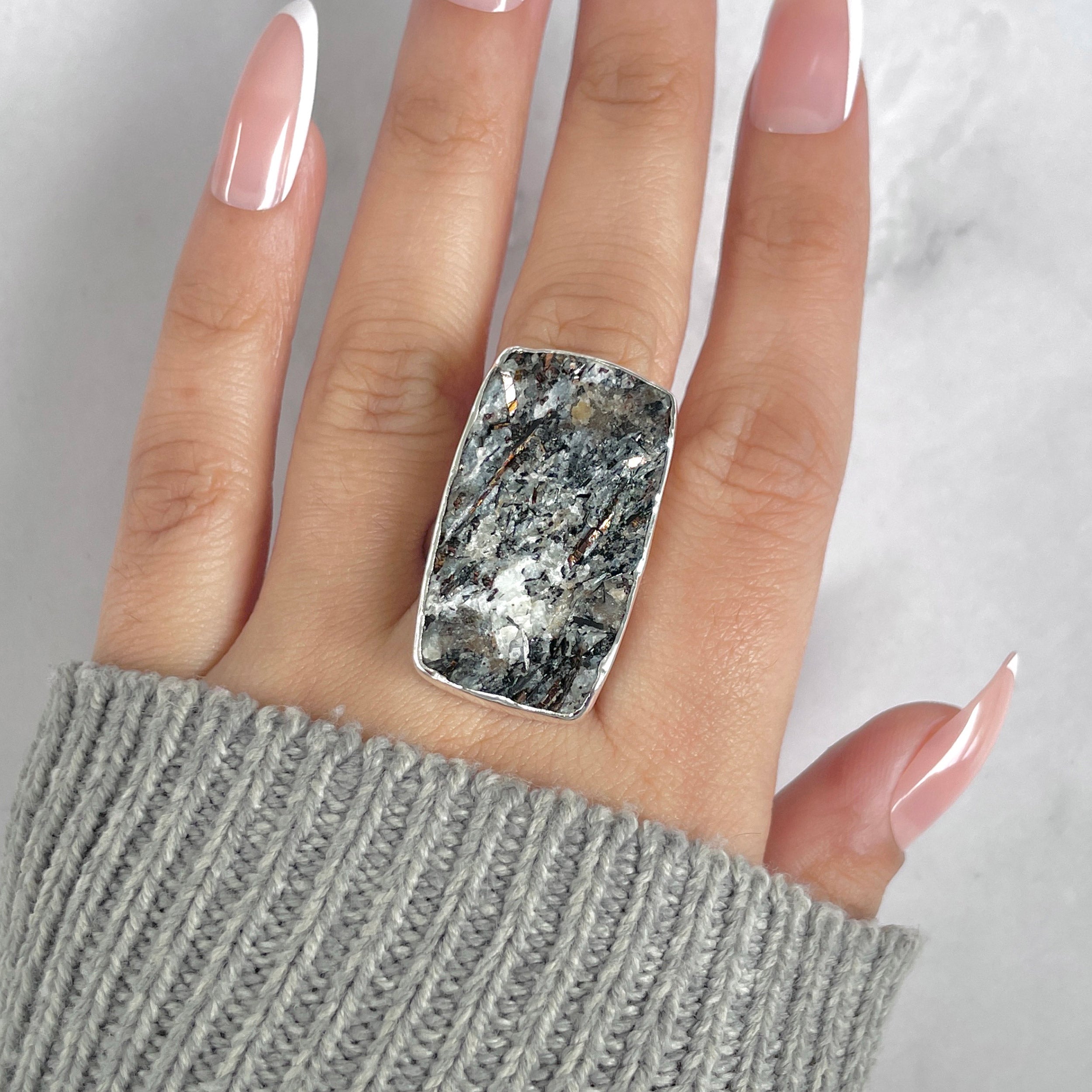 Astrophyllite Adjustable Ring-(AST-R-71.)