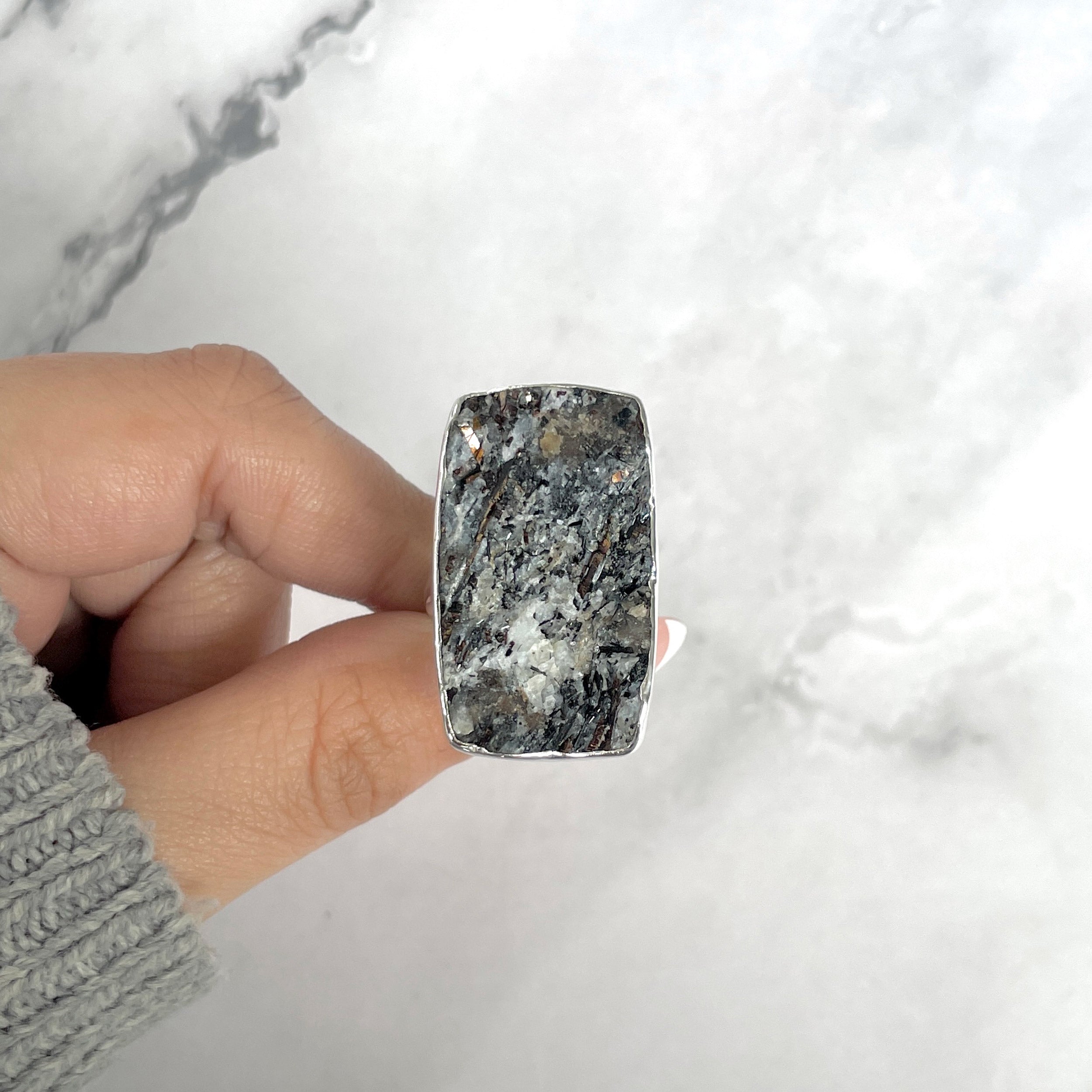 Astrophyllite Adjustable Ring-(AST-R-71.)