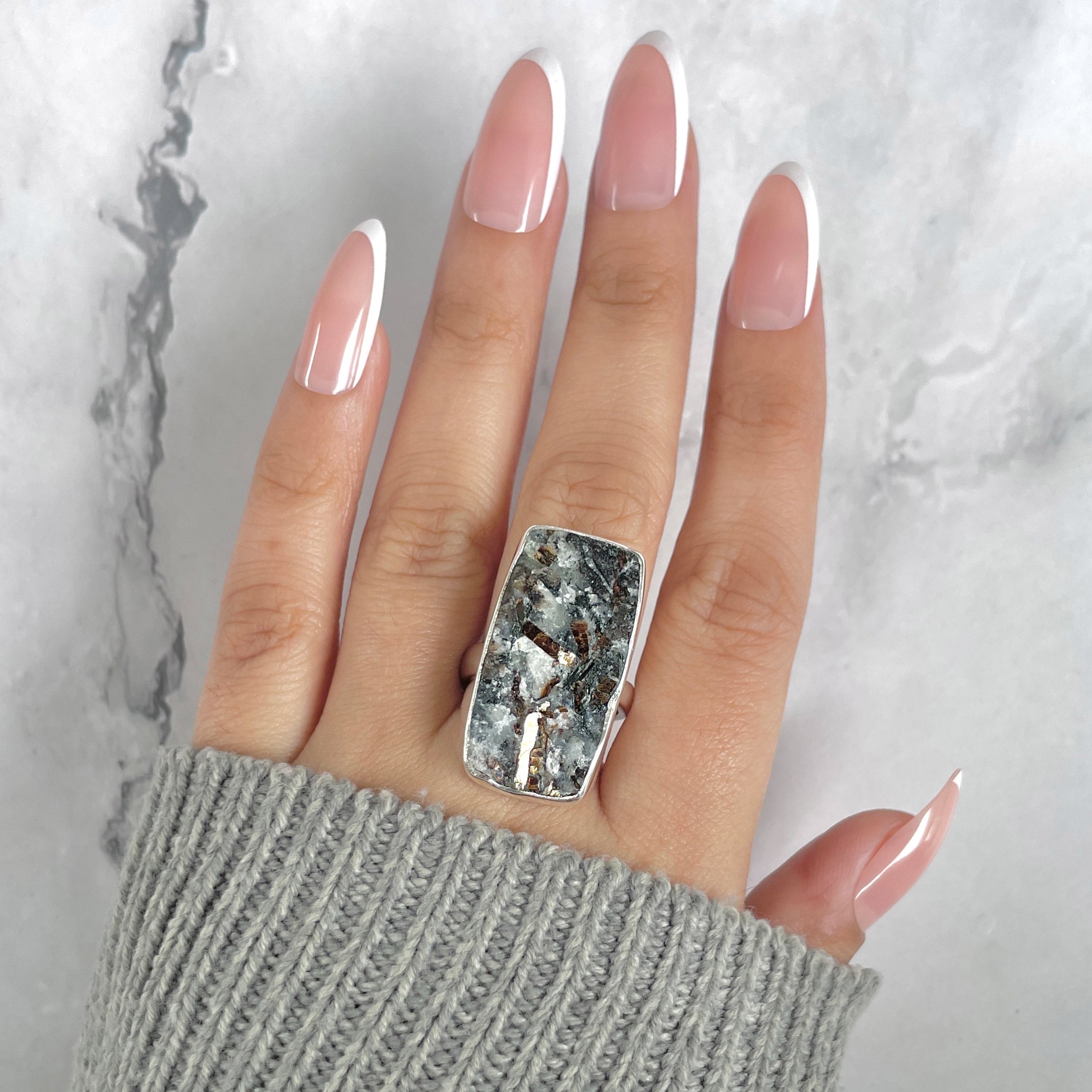Astrophyllite Adjustable Ring-(AST-R-72.)