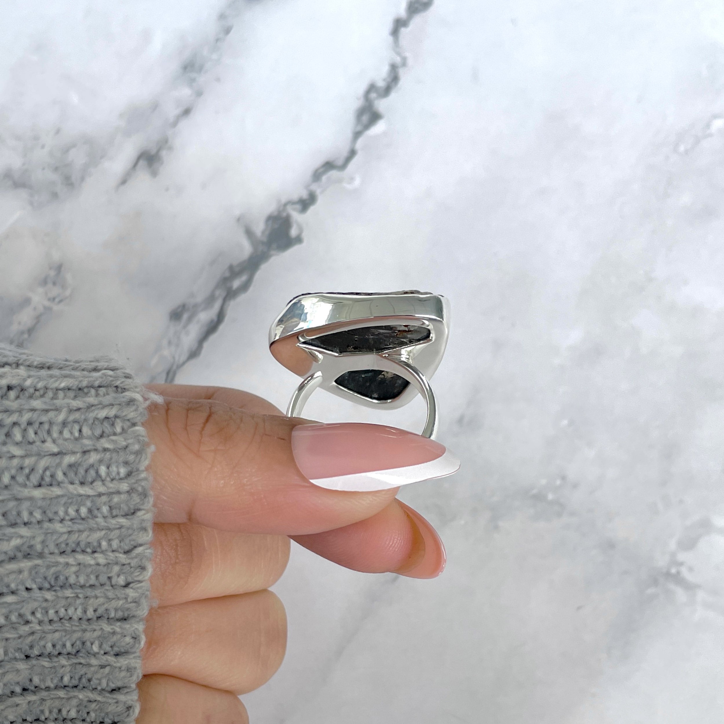 Astrophyllite Adjustable Ring-(AST-R-77.)