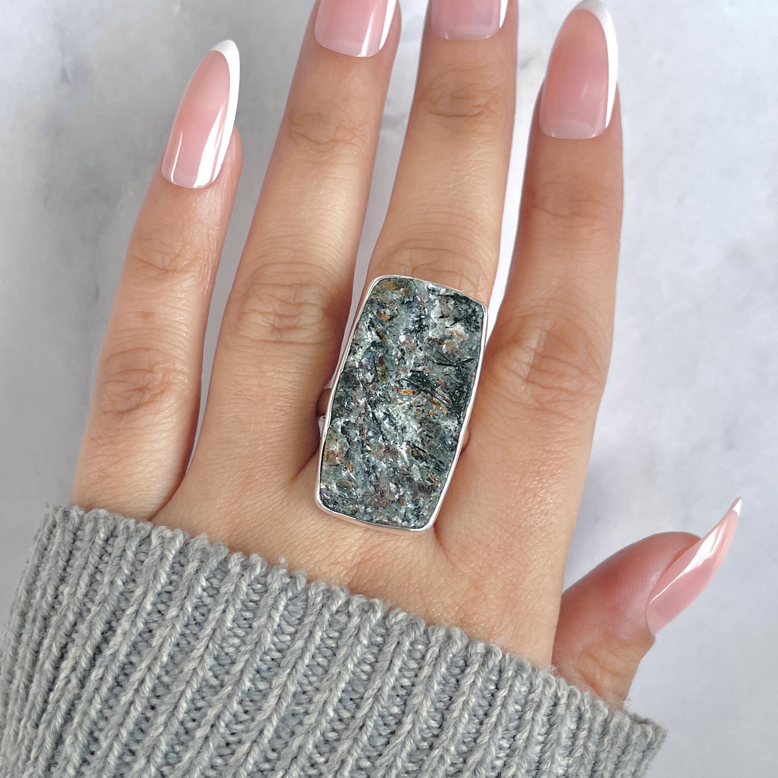 Astrophyllite Adjustable Ring-(AST-R-79.)