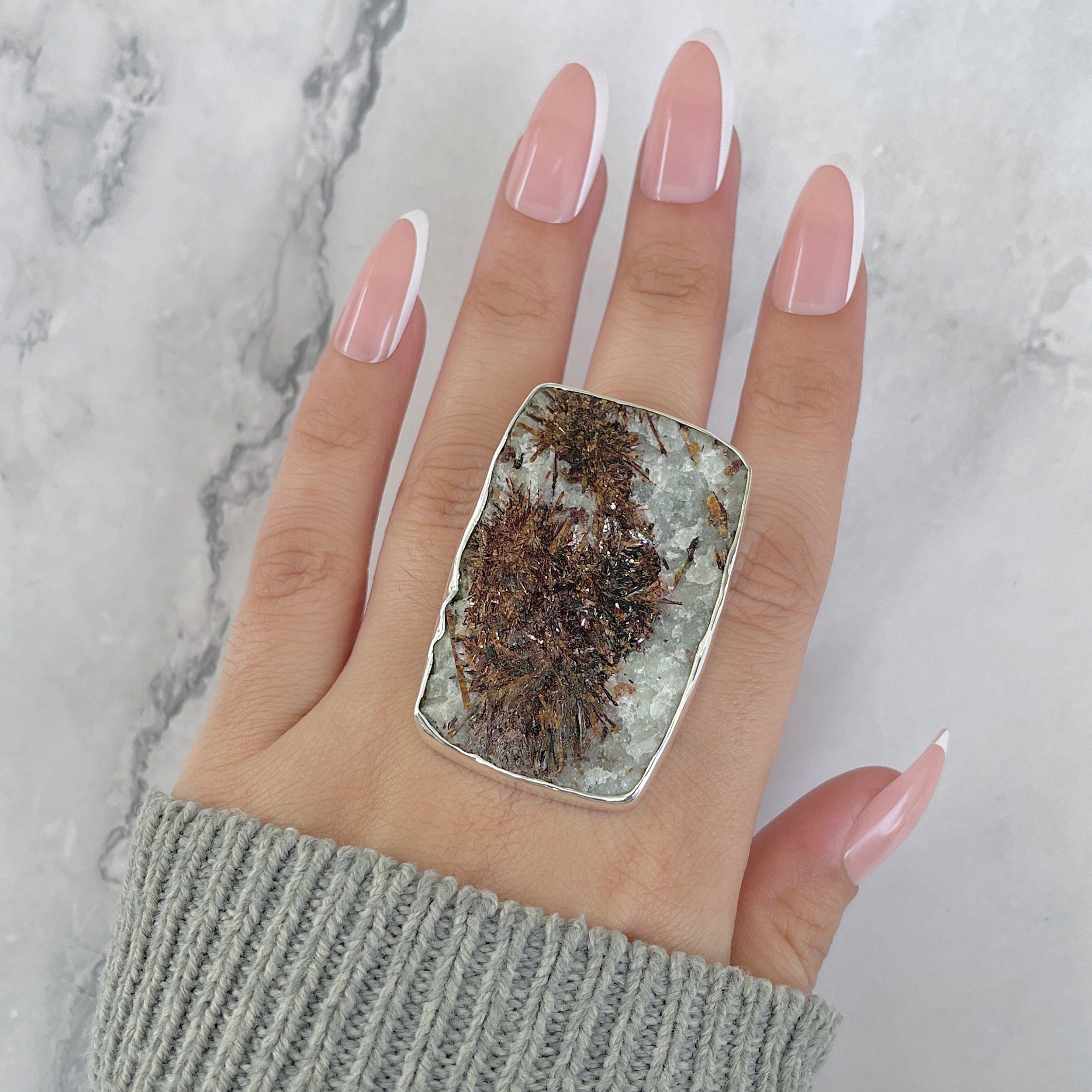 Astrophyllite Adjustable Ring-(AST-R-81.)
