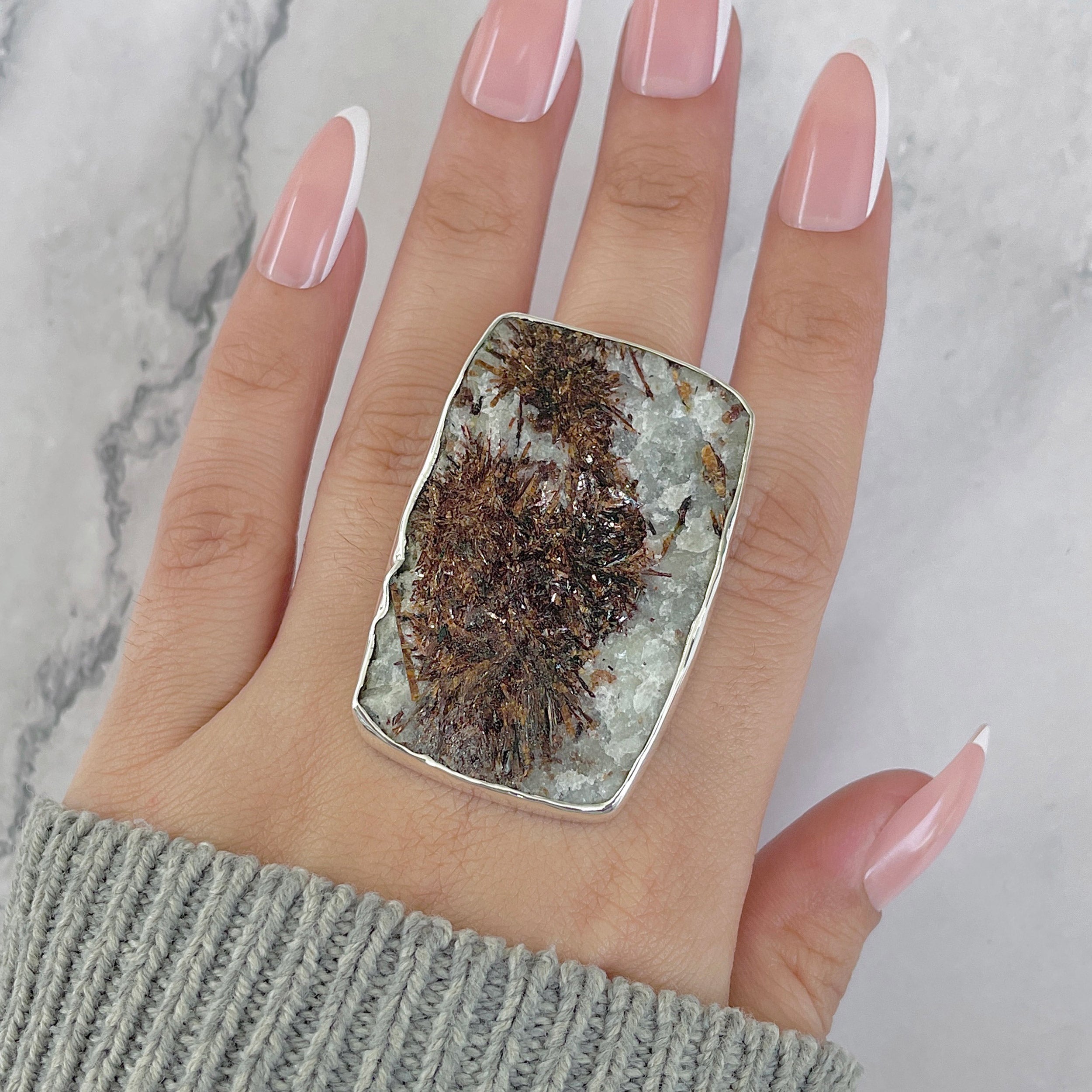 Astrophyllite Adjustable Ring-(AST-R-81.)