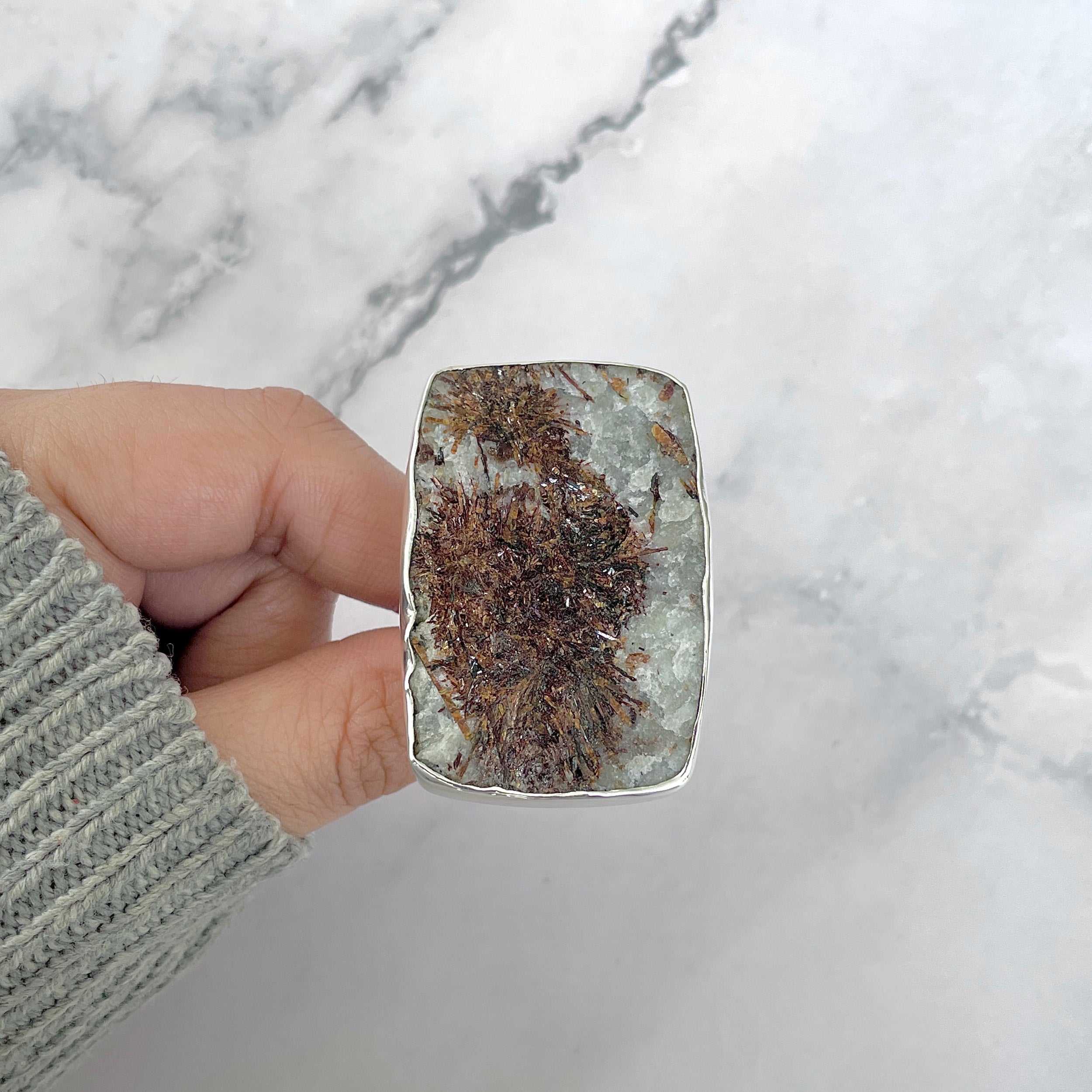 Astrophyllite Adjustable Ring-(AST-R-81.)