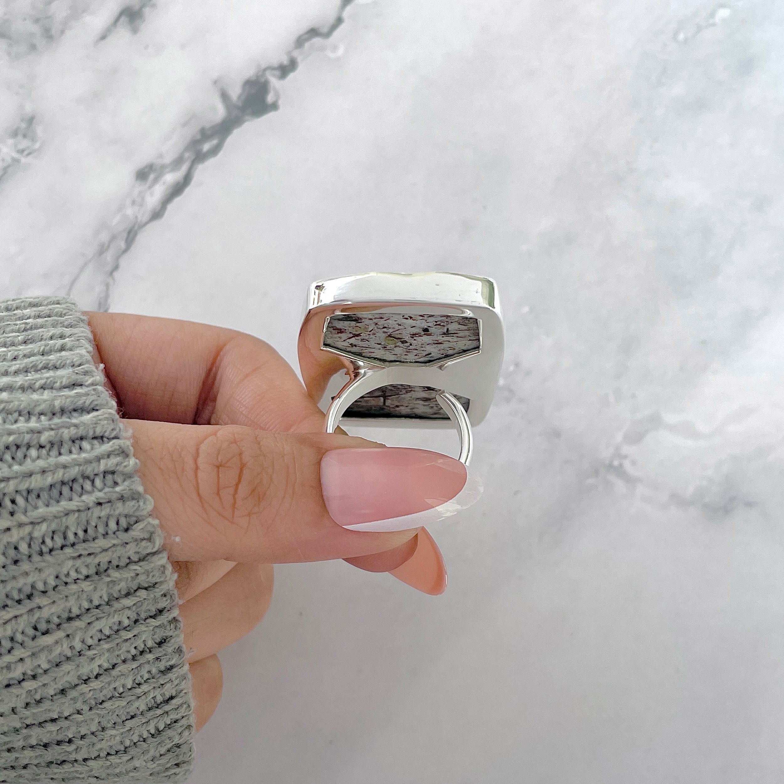 Astrophyllite Adjustable Ring-(AST-R-84.)