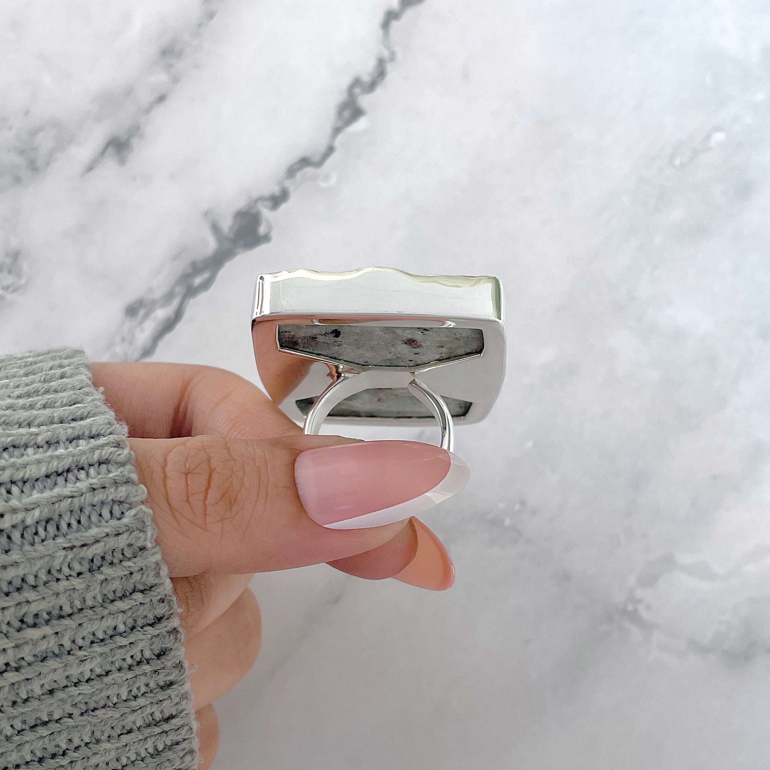 Astrophyllite Adjustable Ring-(AST-R-85.)