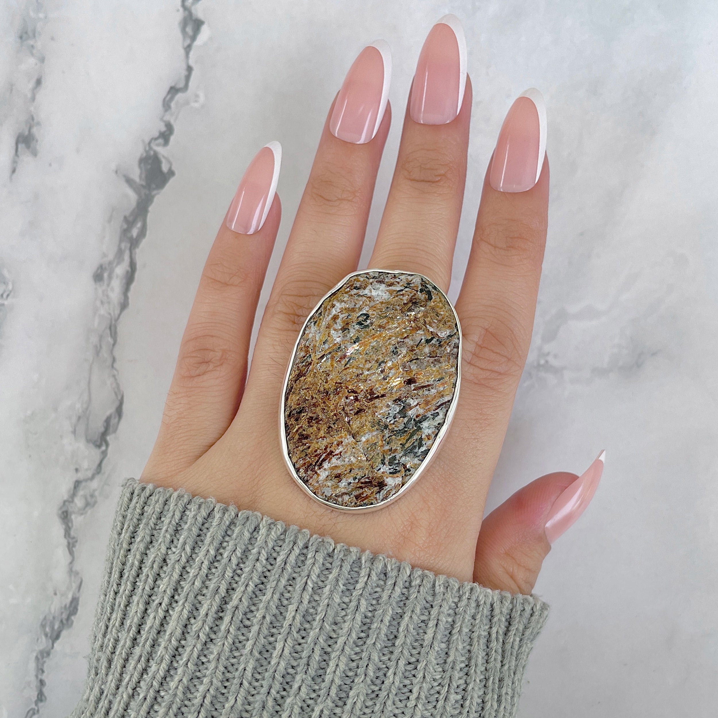 Astrophyllite Adjustable Ring-(AST-R-86.)