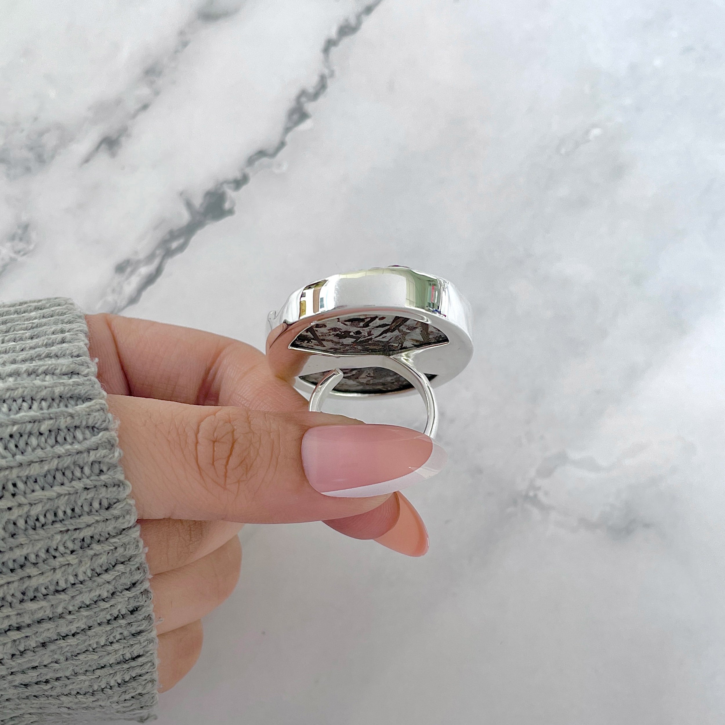 Astrophyllite Adjustable Ring-(AST-R-88.)