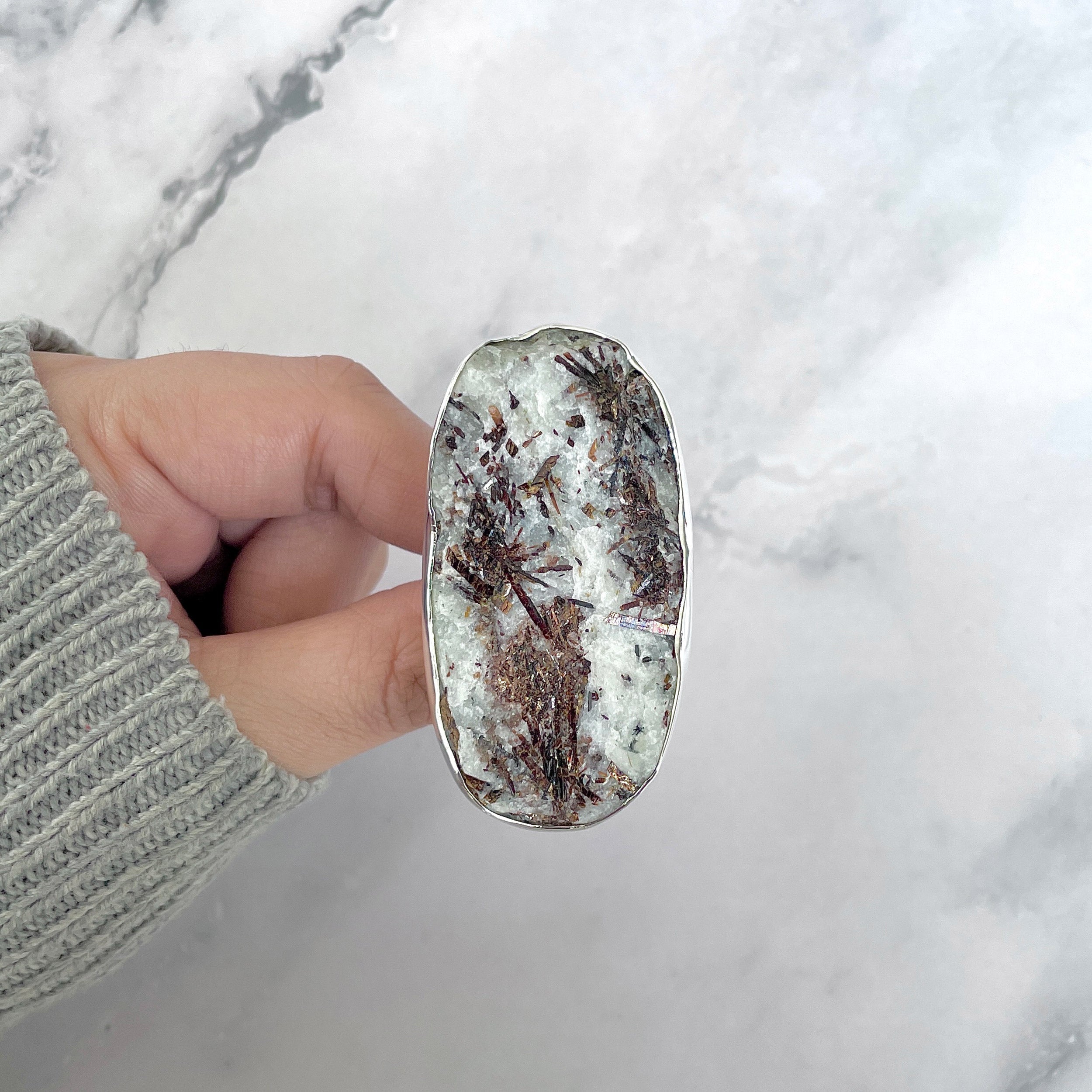 Astrophyllite Adjustable Ring-(AST-R-89.)