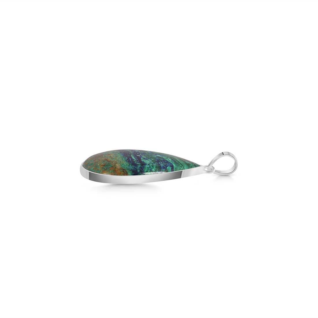 Azurite Malachite Pendant-(AZM-P-12.)