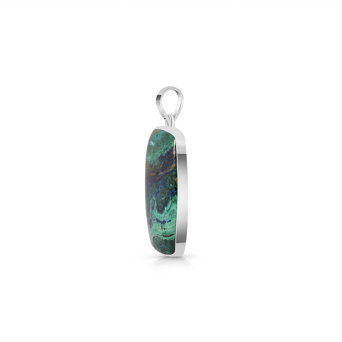 Azurite Malachite Pendant-(AZM-P-7.)