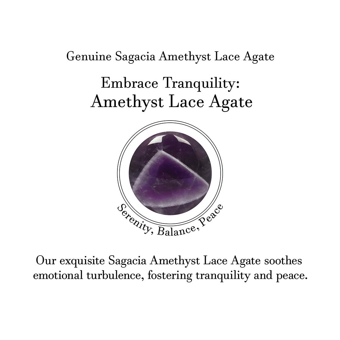 Amethyst Lace Agate / Chevron Amethyst Adjustable Ring-(ALA-R-31.)