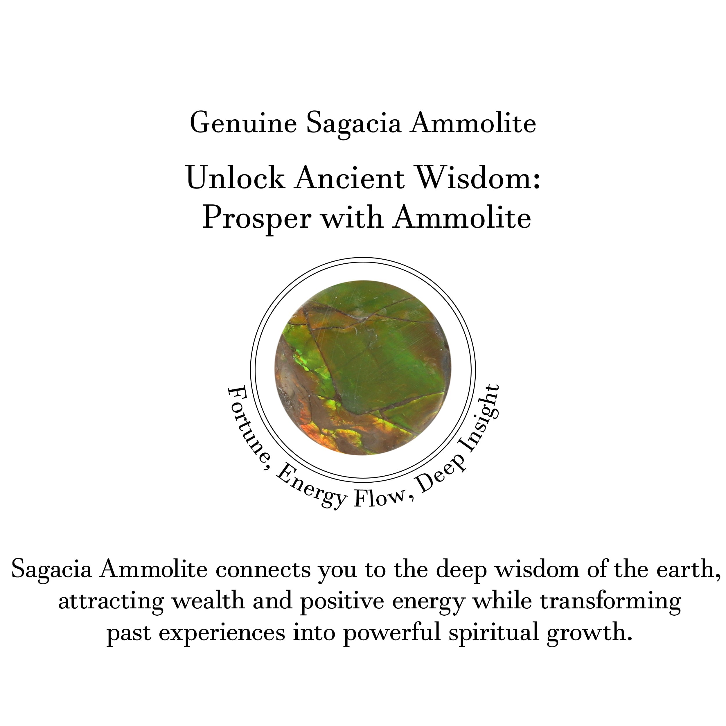 Ammolite Adjustable Ring-(AML-R-147.)